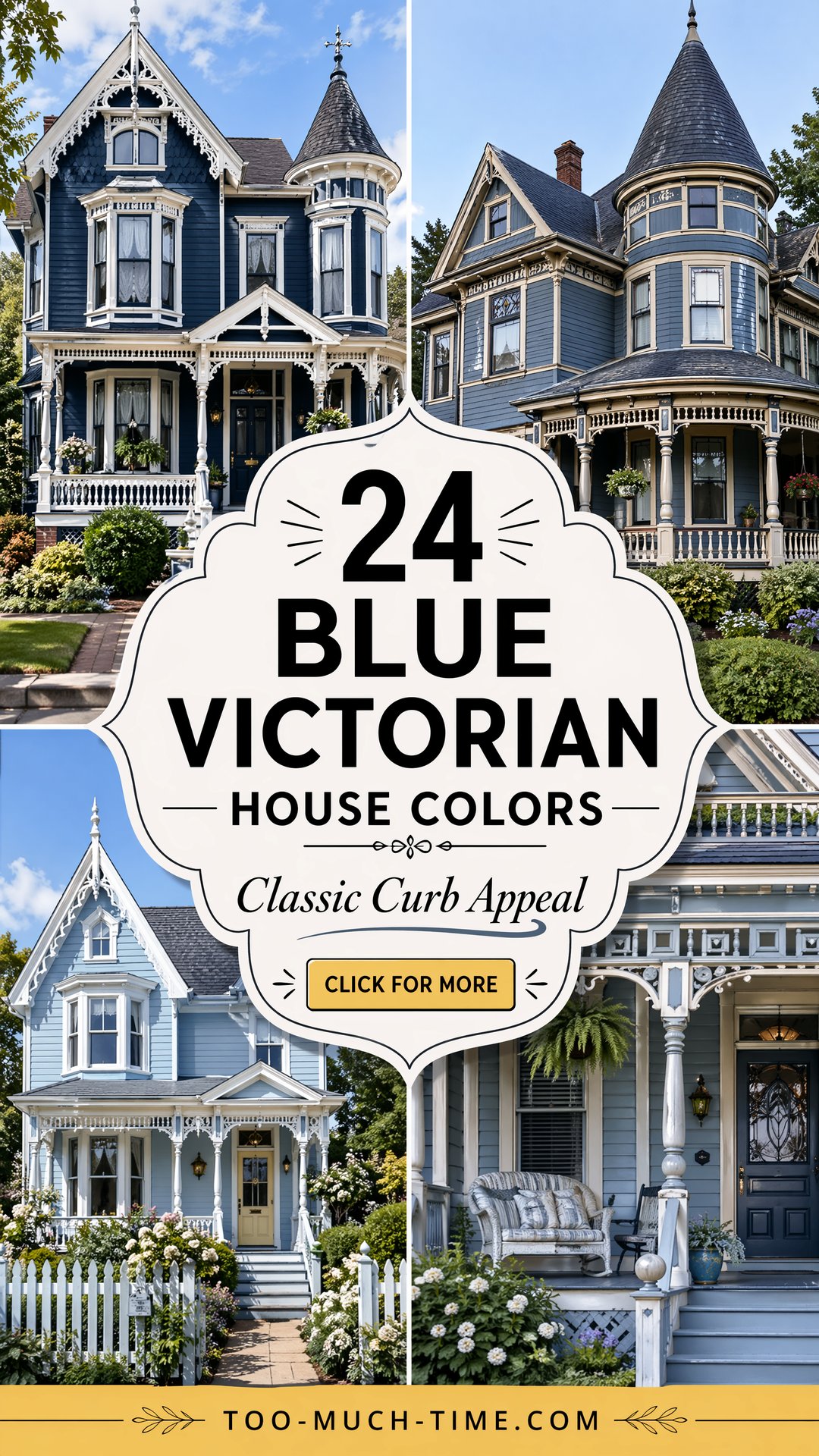 24 Blue Victorian House Colors Classic Curb Appeal - 24 Blue Victorian House Colors: Classic Curb Appeal