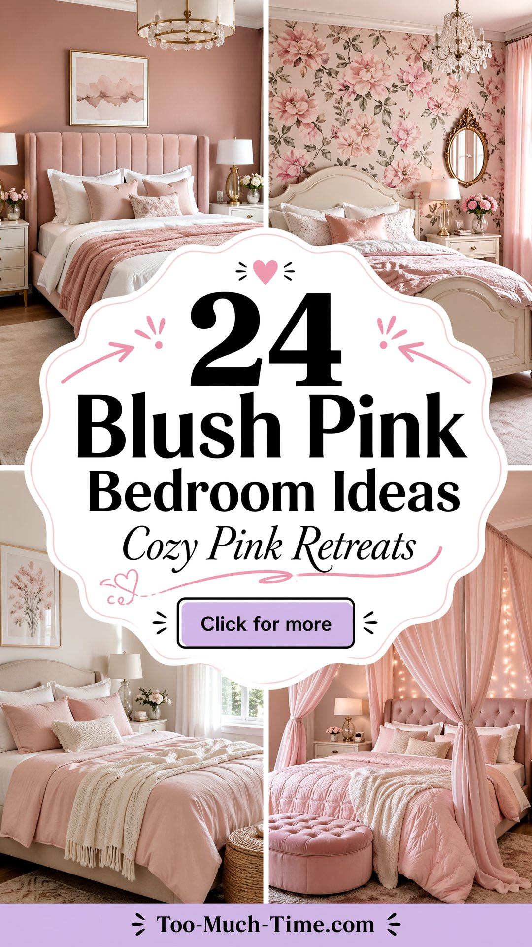 24 Blush Pink Bedroom Ideas for Cozy Retreats Tonight - 24 Blush Pink Bedroom Ideas for Cozy Retreats Tonight