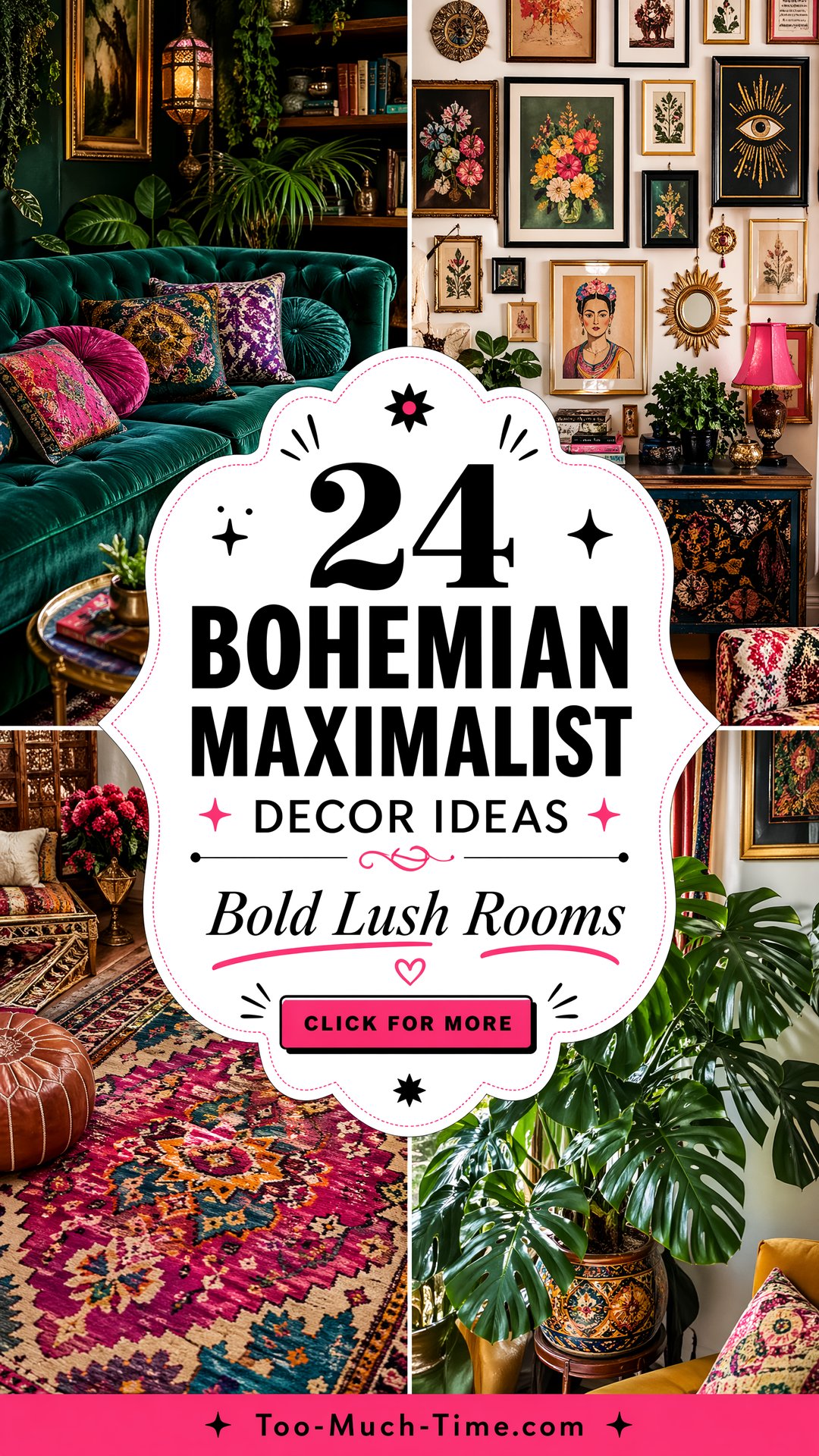 24 Bohemian Maximalist Decor Ideas for Bold Lush Rooms - 24 Bohemian Maximalist Decor Ideas for Bold, Lush Rooms