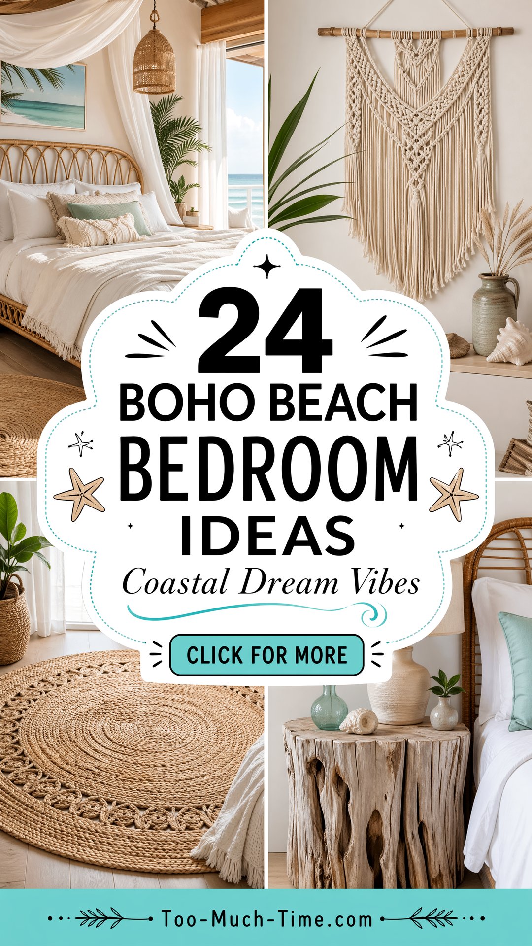 24 Boho Beach Bedroom Ideas Coastal Vibes and Light - 24 Boho Beach Bedroom Ideas: Coastal Vibes and Light