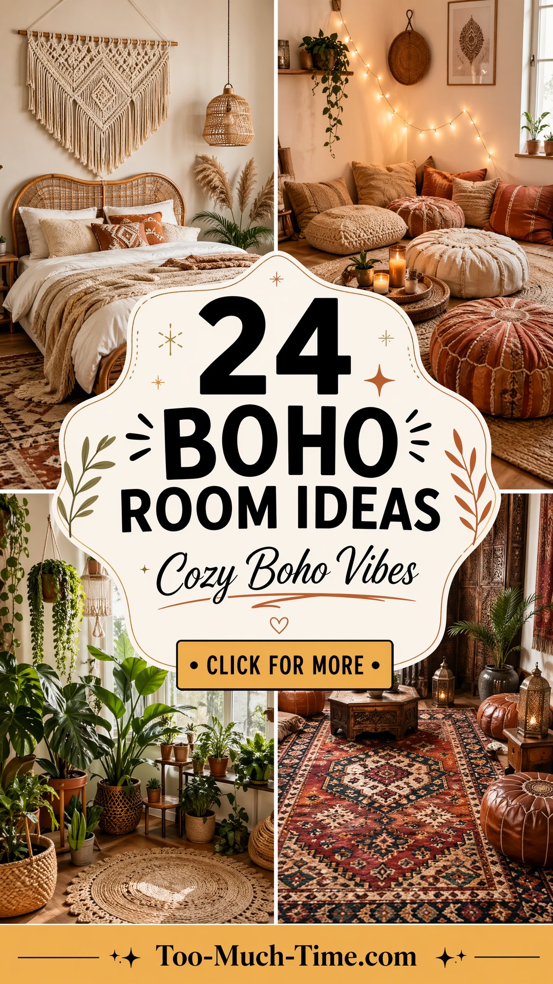 24 Boho Room Ideas for a Cozy Boho Vibe in Any Space - 24 Boho Room Ideas for a Cozy Boho Vibe in Any Space