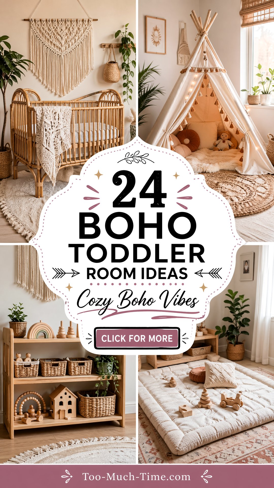 24 Boho Toddler Room Ideas for Small and Cozy Spaces - 24 Boho Toddler Room Ideas for Small and Cozy Spaces