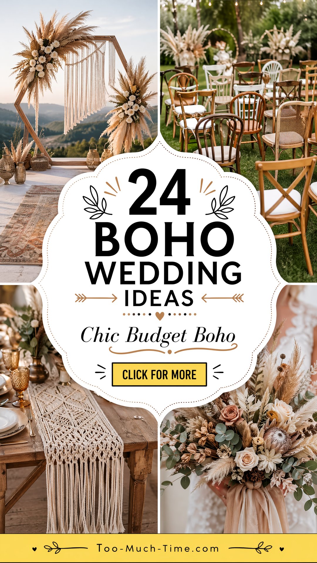 24 Boho Wedding Ideas Budget Chic Decor for Ceremonies - 24 Boho Wedding Ideas: Budget Chic Decor for Ceremonies