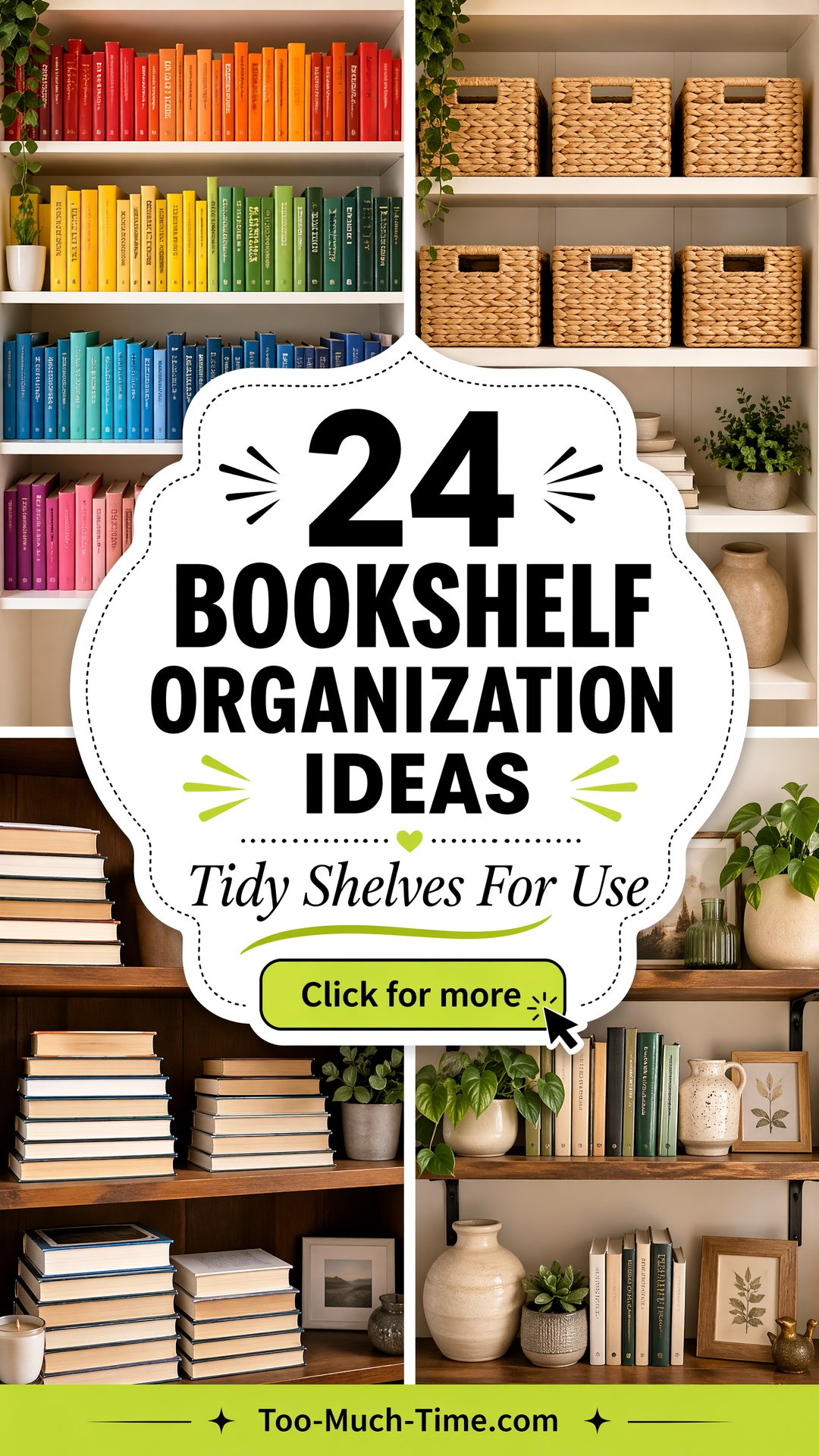 24 Bookshelf Organization Ideas Tidy Shelves for Use - 24 Bookshelf Organization Ideas: Tidy Shelves for Use
