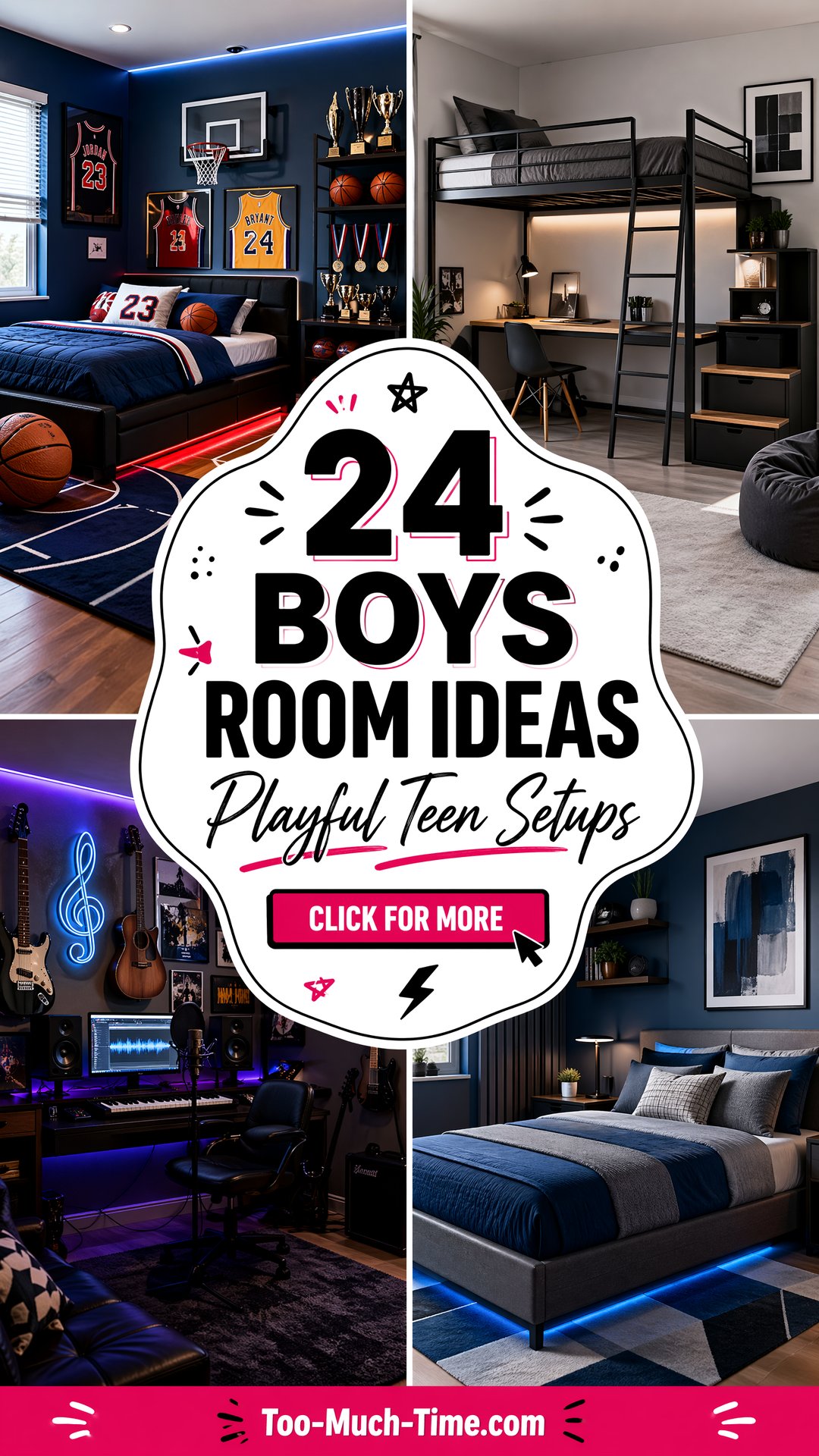 24 Boys Room Ideas Playful Setups for Teen Bedrooms - 24 Boys Room Ideas: Playful Setups for Teen Bedrooms