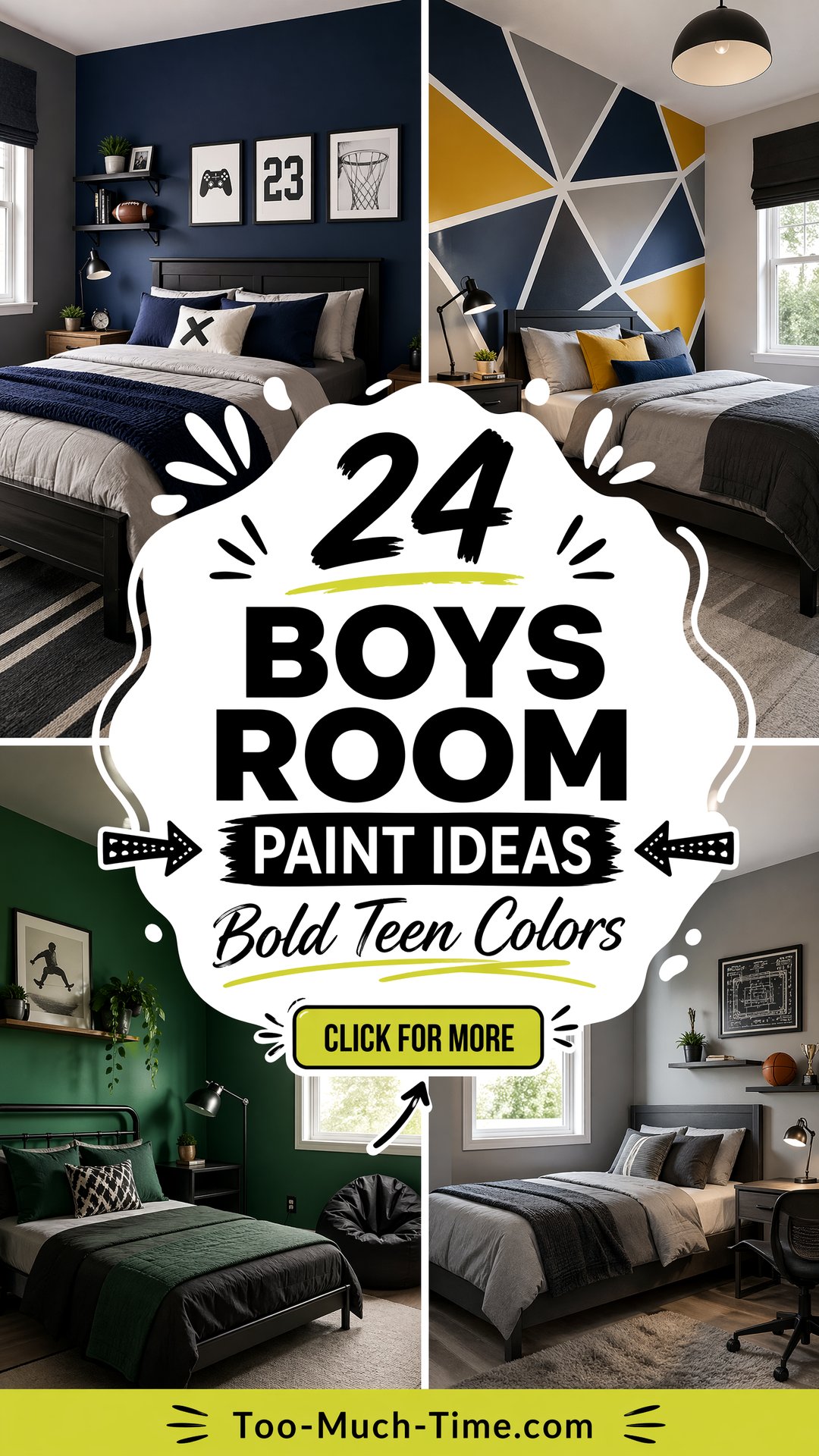 24 Boys Room Paint Ideas Bold Colors for Teen Spaces - 24 Boys Room Paint Ideas: Bold Colors for Teen Spaces