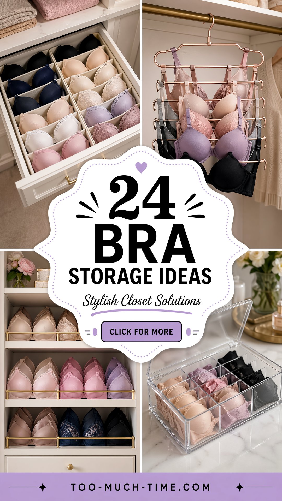 24 Bra Storage Ideas Stylish Closet Solutions for Bras - 24 Bra Storage Ideas: Stylish Closet Solutions for Bras