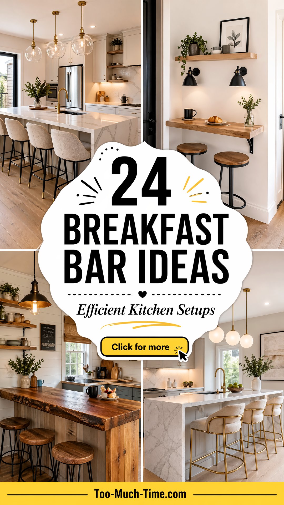 24 Breakfast Bar Ideas Efficient Setups for Kitchens - 24 Breakfast Bar Ideas: Efficient Setups for Kitchens