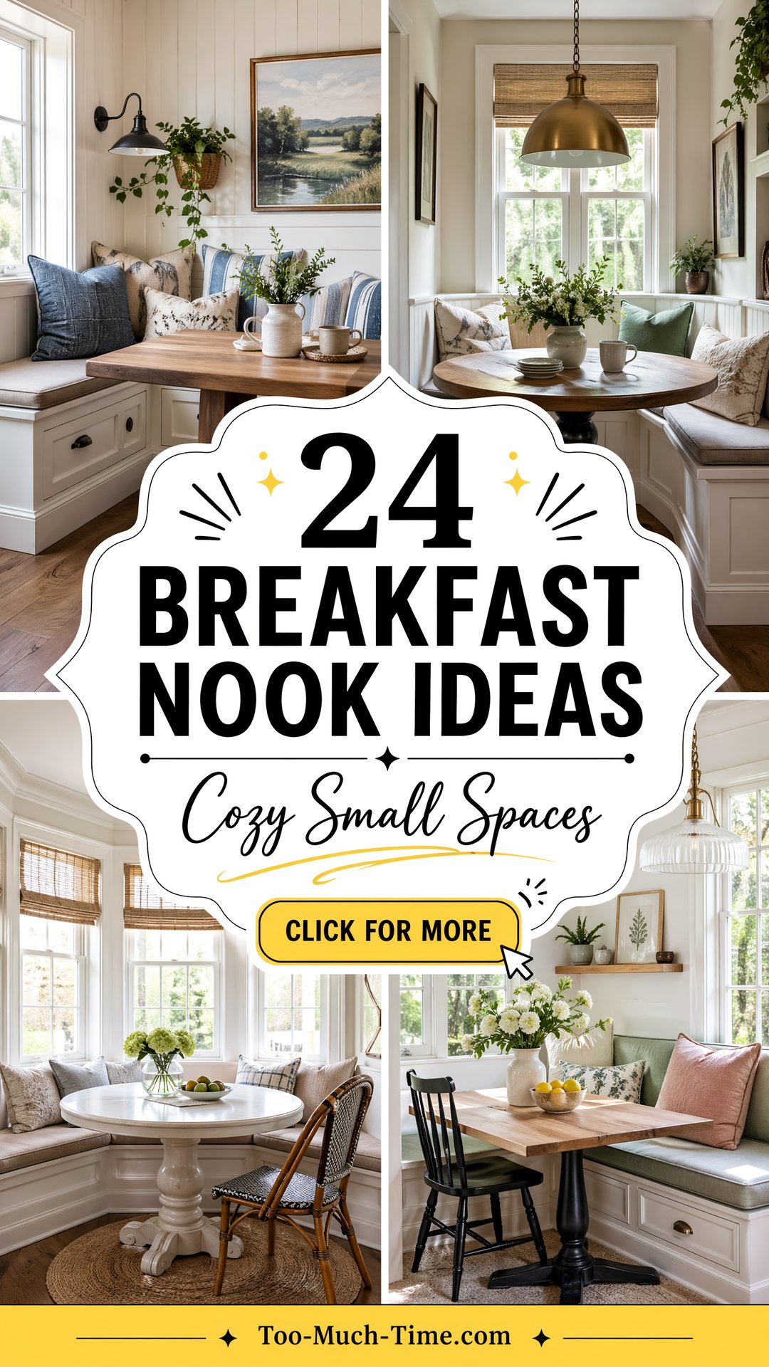 24 Breakfast Nook Ideas Cozy Corners for Small Spaces - 24 Breakfast Nook Ideas: Cozy Corners for Small Spaces