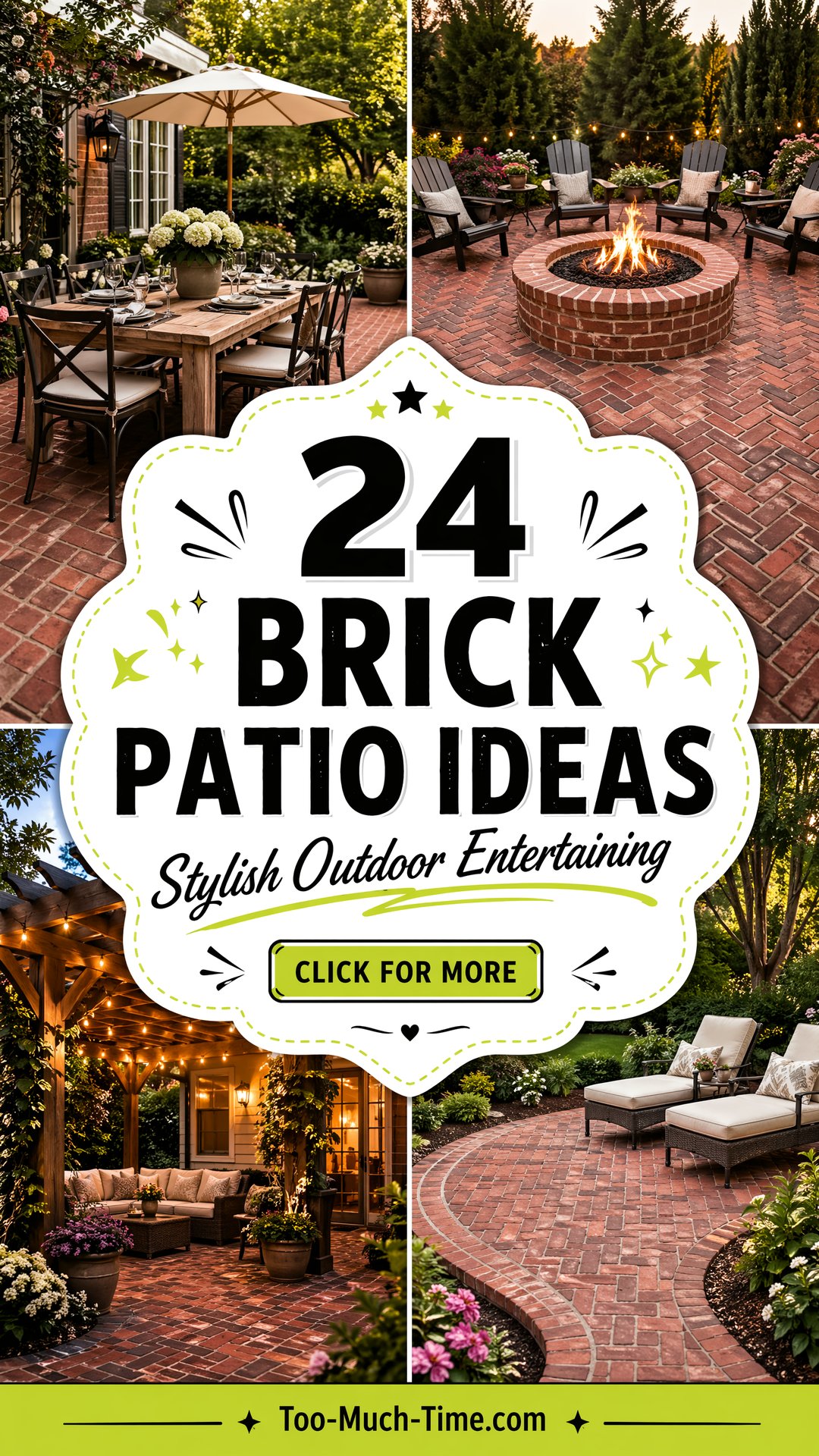 24 Brick Patio Ideas for Stylish Entertaining Spaces - 24 Brick Patio Ideas for Stylish Entertaining Spaces
