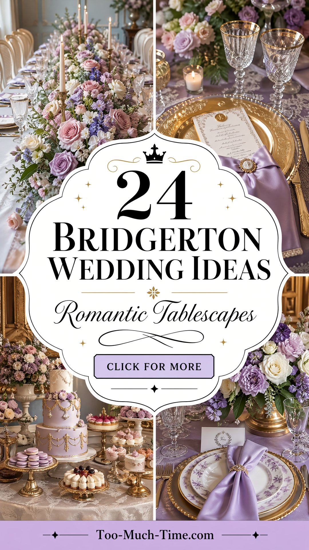 24 Bridgerton Wedding Ideas for Romantic Tablescapes - 24 Bridgerton Wedding Ideas for Romantic Tablescapes