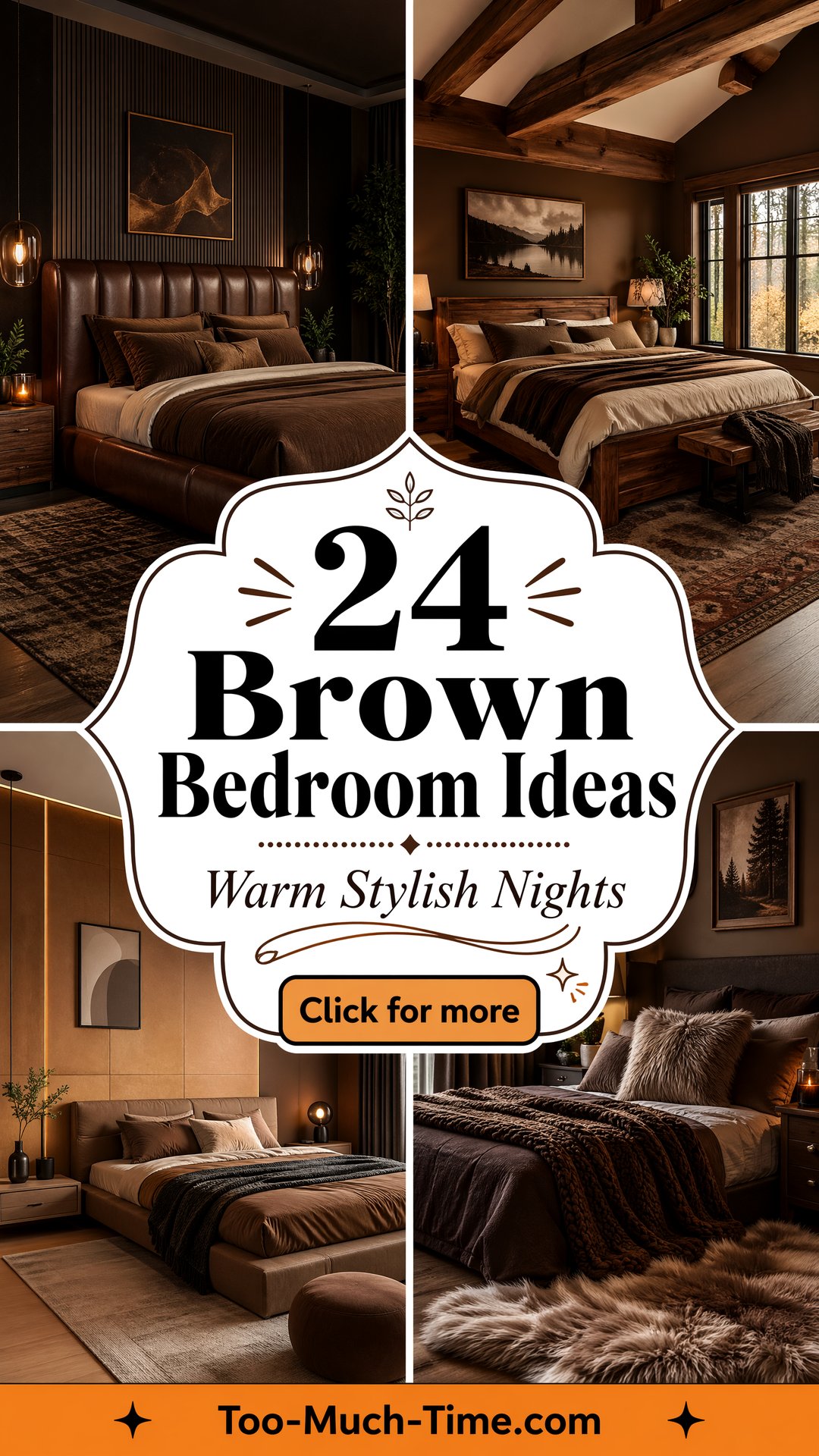 24 Brown Bedroom Ideas for Cozy Stylish Nights Now - 24 Brown Bedroom Ideas for Cozy, Stylish Nights Now
