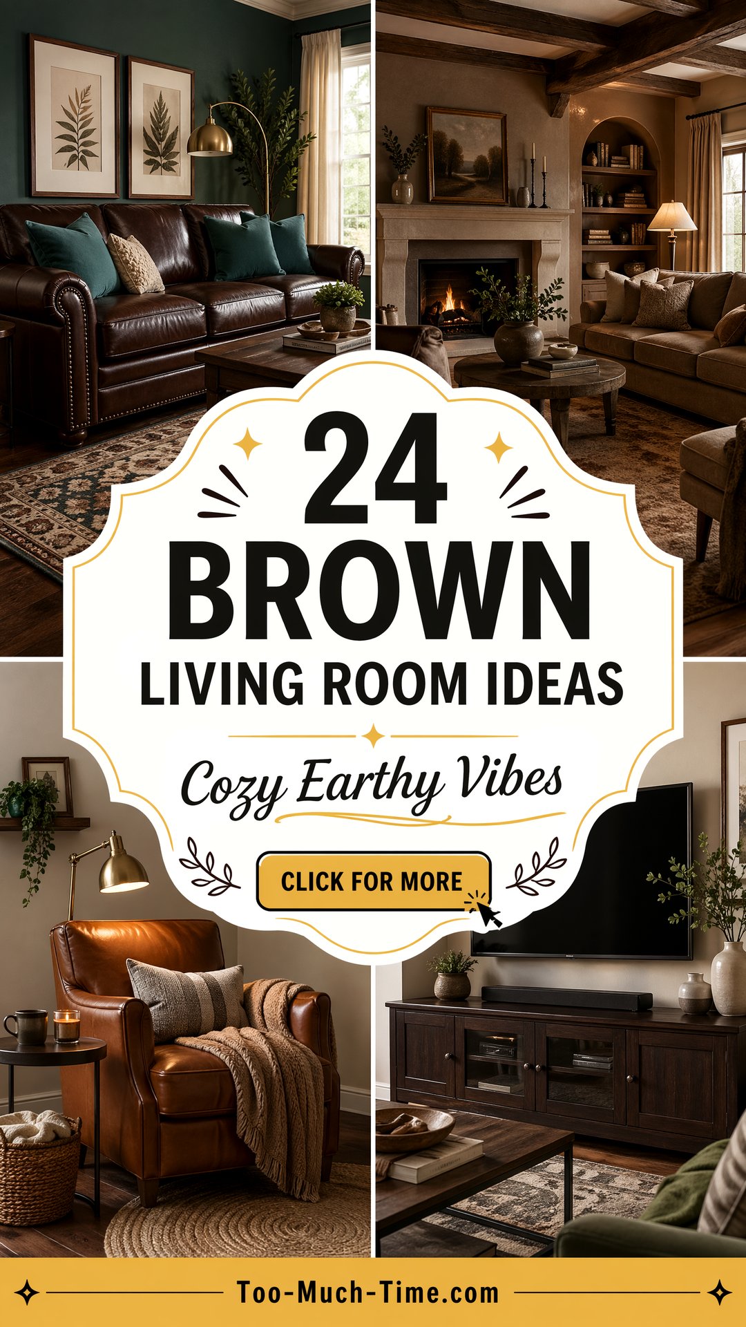 24 Brown Living Room Ideas to Inspire Cozy Spaces Today - 24 Brown Living Room Ideas to Inspire Cozy Spaces Today