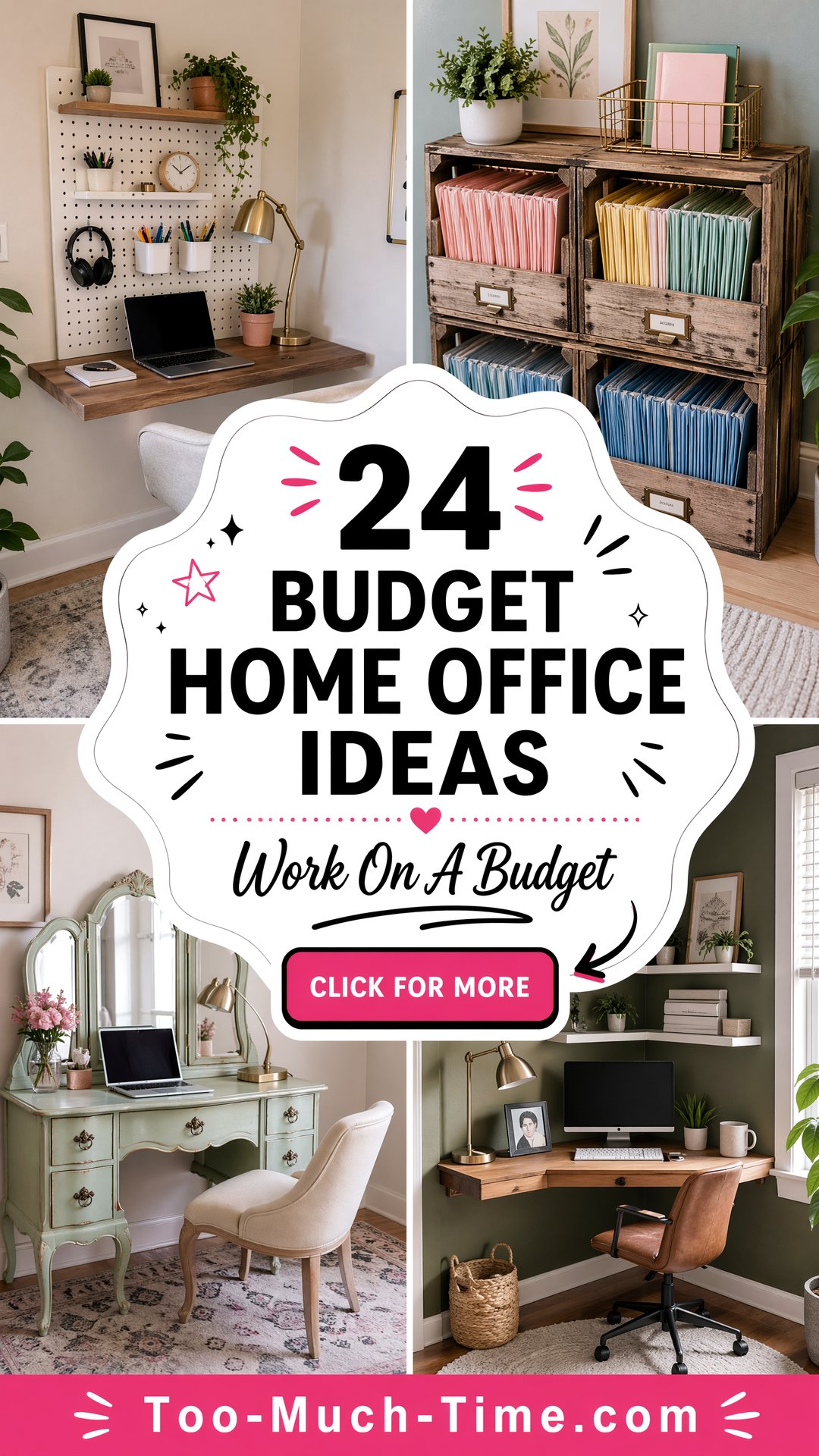 24 Budget Home Office Ideas to Boost Productivity Daily - 24 Budget Home Office Ideas to Boost Productivity Daily