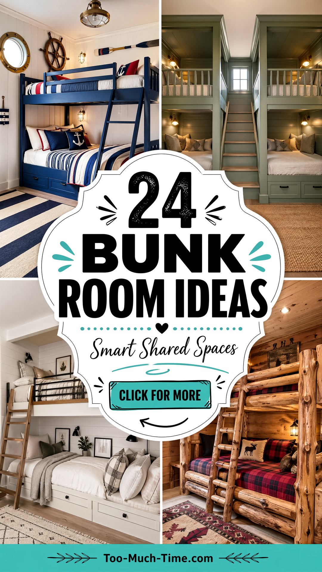 24 Bunk Room Ideas Efficient Layouts for Shared Spaces - 24 Bunk Room Ideas: Efficient Layouts for Shared Spaces