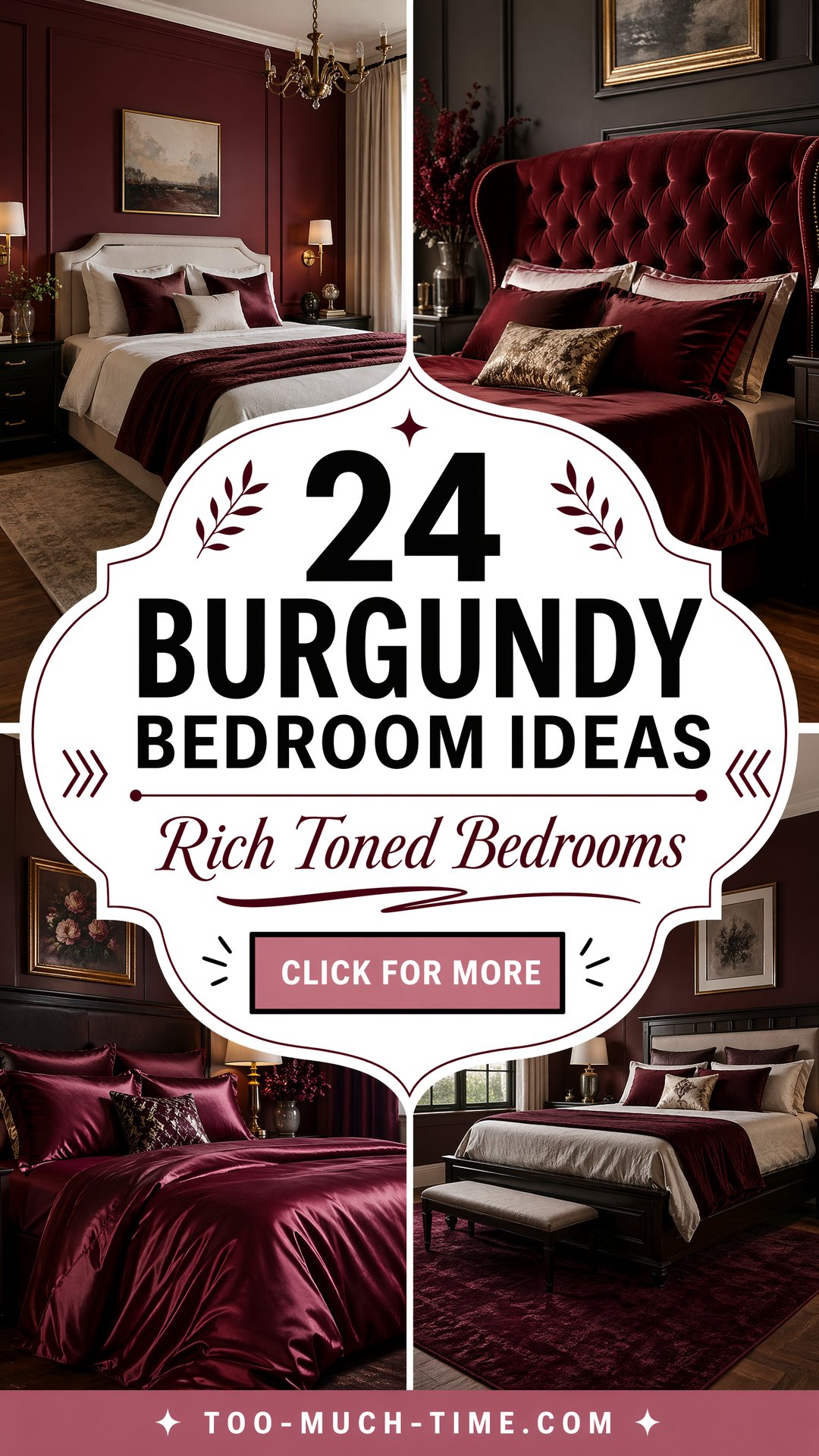 24 Burgundy Bedroom Ideas Rich Tones for Bedrooms - 24 Burgundy Bedroom Ideas: Rich Tones for Bedrooms