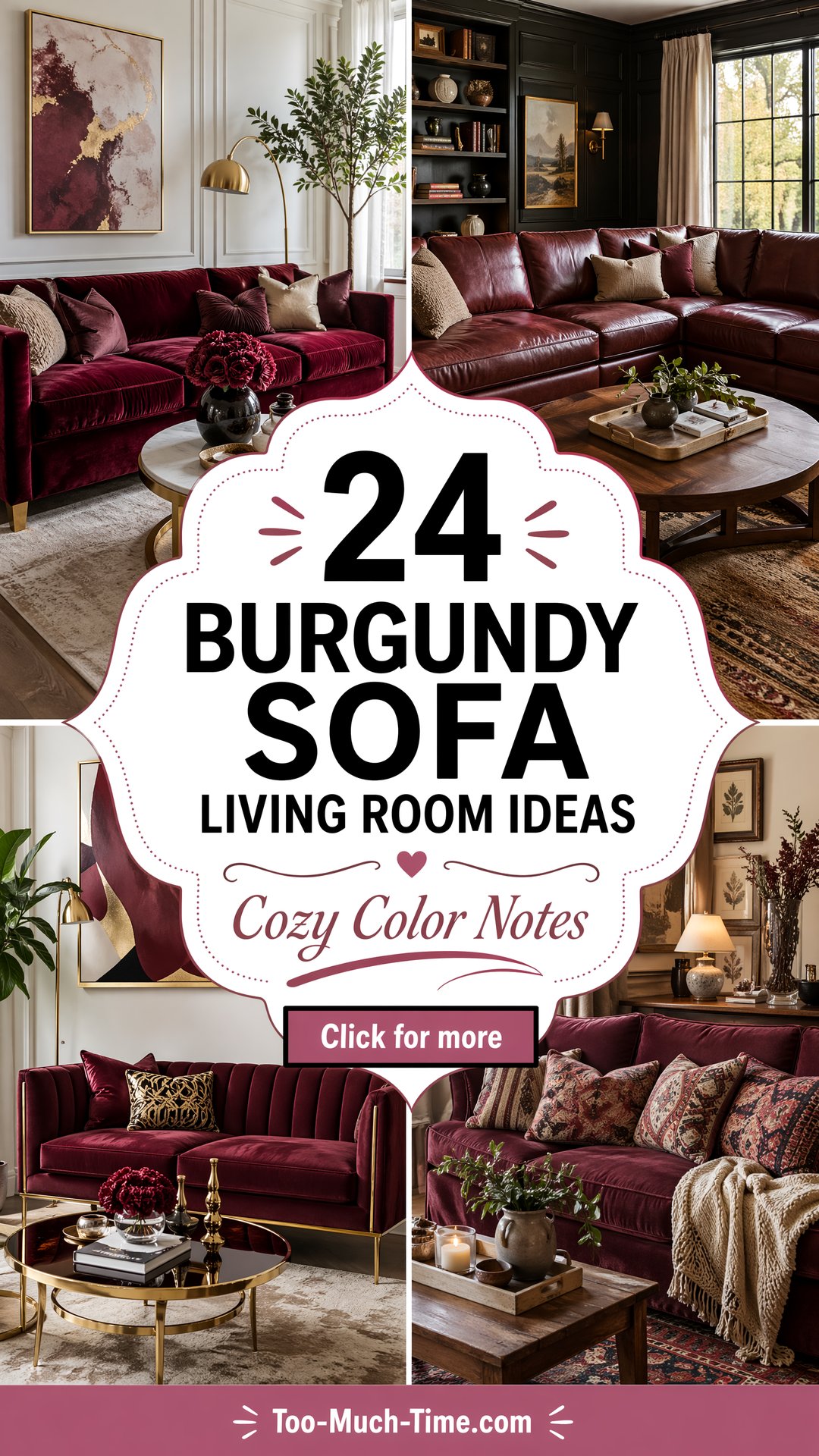 24 Burgundy Sofa Living Room Ideas Cozy Color Notes - 24 Burgundy Sofa Living Room Ideas: Cozy Color Notes