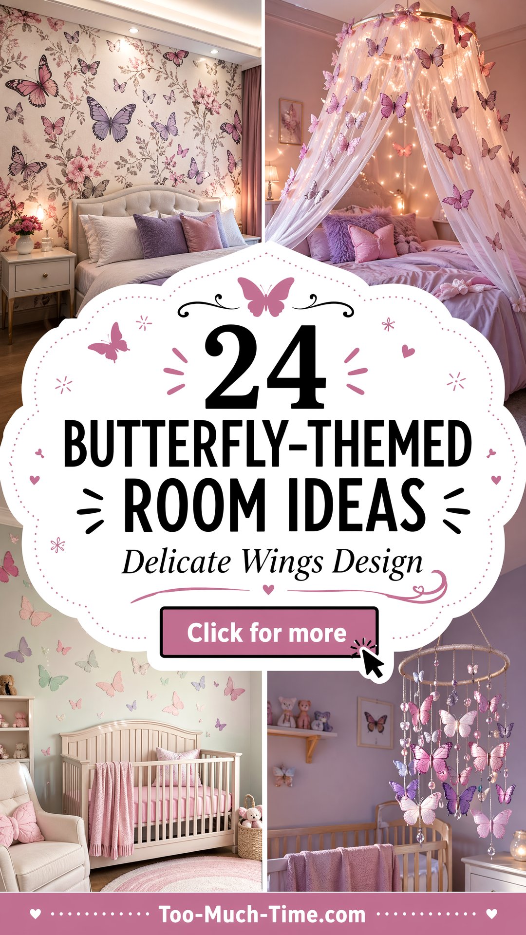 24 Butterfly-themed Room Ideas Delicate Color Palette - 24 Butterfly-themed Room Ideas: Delicate Color Palette
