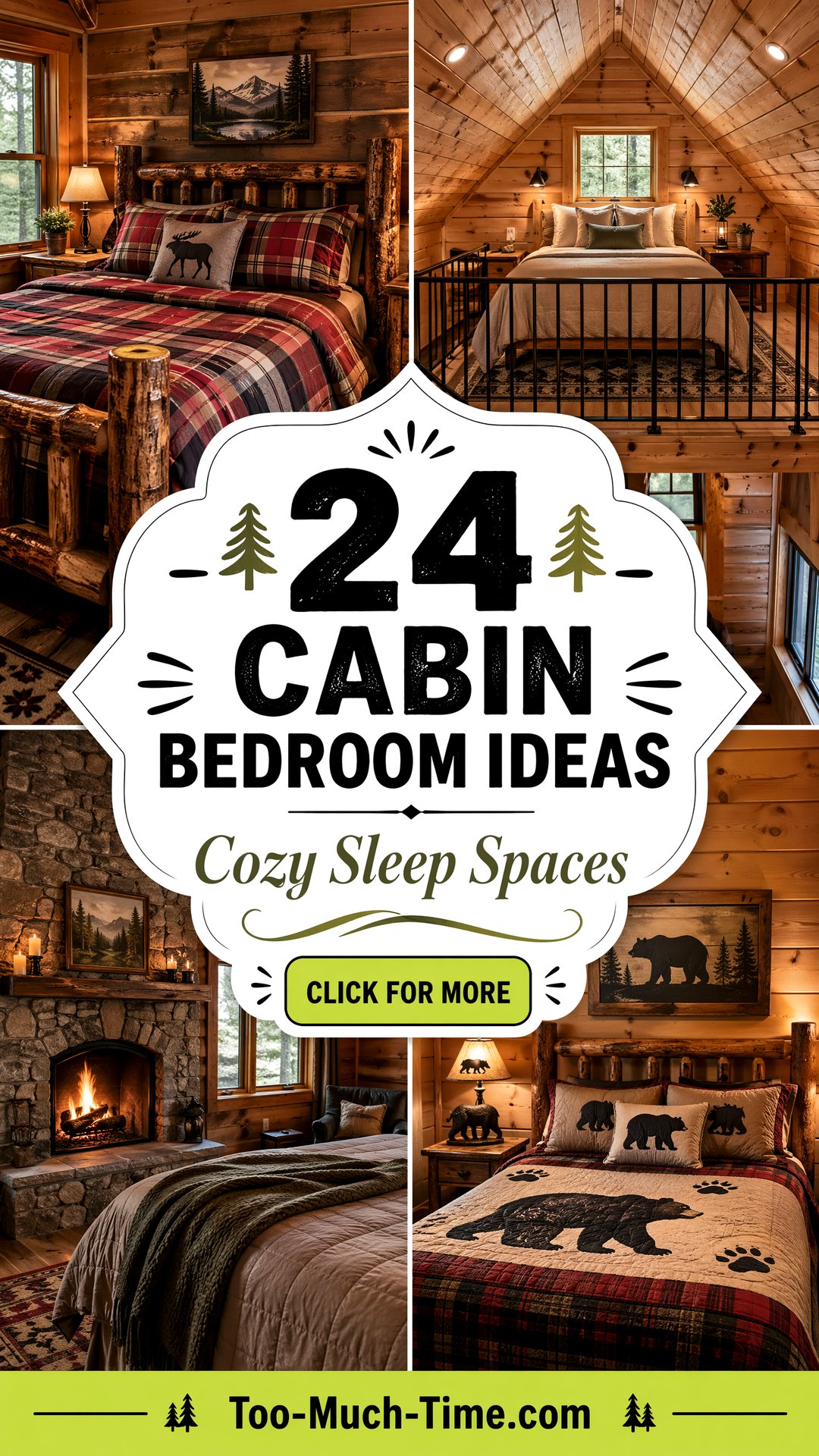 24 Cabin Bedroom Ideas Cozy Sleep Space Ideas - 24 Cabin Bedroom Ideas: Cozy Sleep Space Ideas