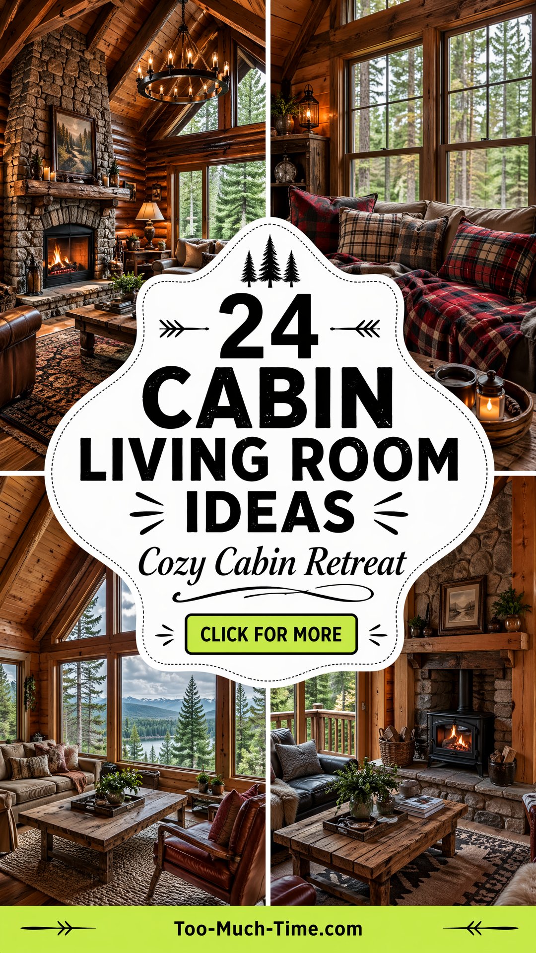 24 Cabin Living Room Ideas Cozy Practical Inspiration - 24 Cabin Living Room Ideas: Cozy, Practical Inspiration
