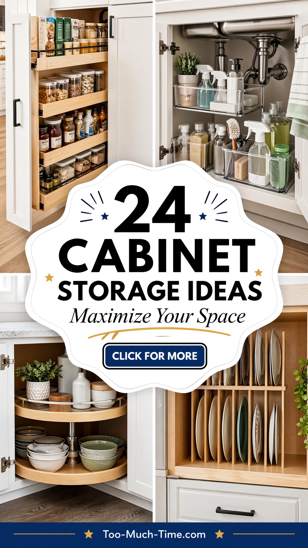 24 Cabinet Storage Ideas Maximizing Small Spaces - 24 Cabinet Storage Ideas: Maximizing Small Spaces