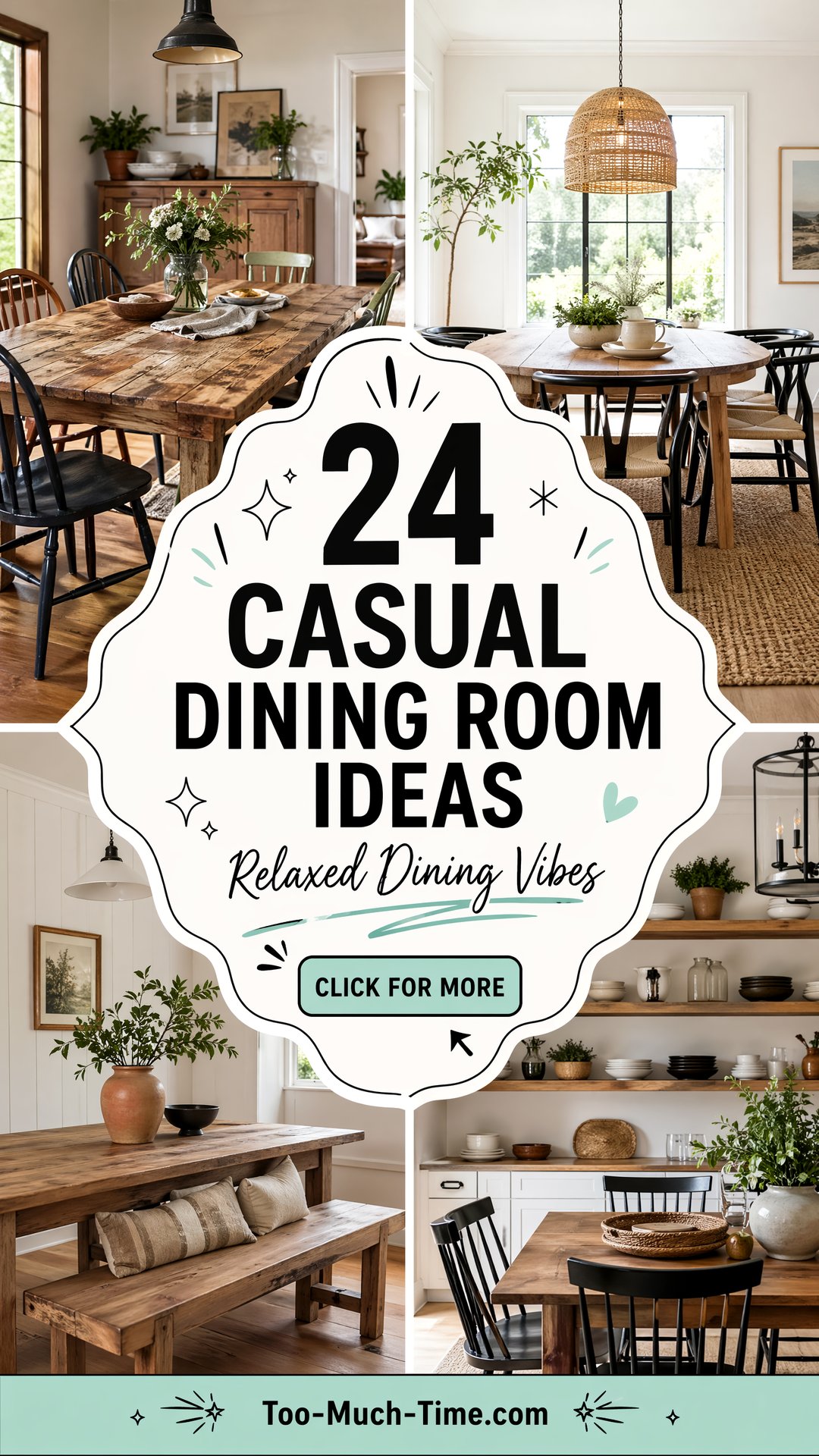 24 Casual Dining Room Ideas Relaxed Dining Space Today - 24 Casual Dining Room Ideas: Relaxed Dining Space Today
