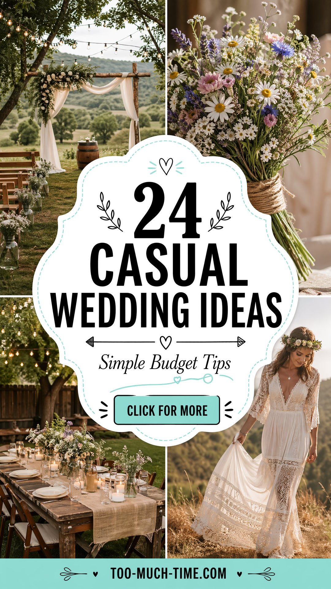24 Casual Wedding Ideas Simple Budget Tips Now - 24 Casual Wedding Ideas: Simple, Budget Tips Now