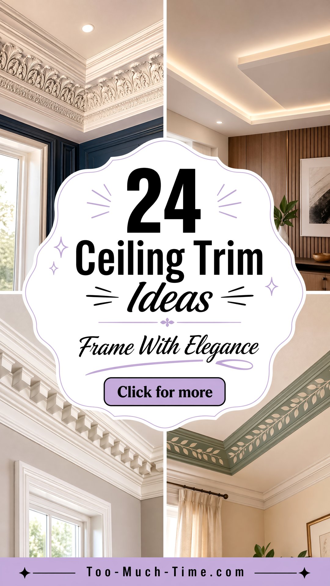24 Ceiling Trim Ideas to Frame Rooms with Elegance - 24 Ceiling Trim Ideas to Frame Rooms with Elegance