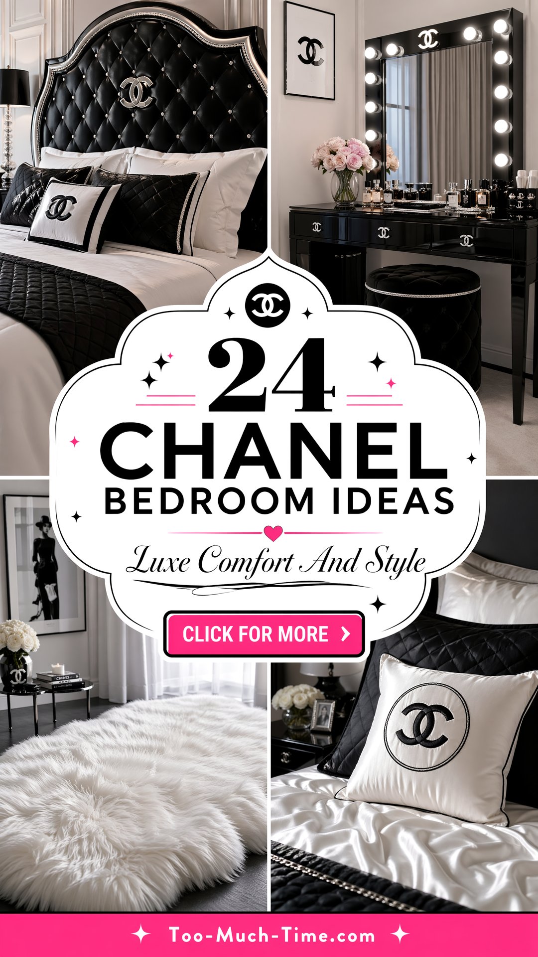 24 Chanel Bedroom Ideas for Luxe Comfort and Style. - 24 Chanel Bedroom Ideas for Luxe Comfort and Style.