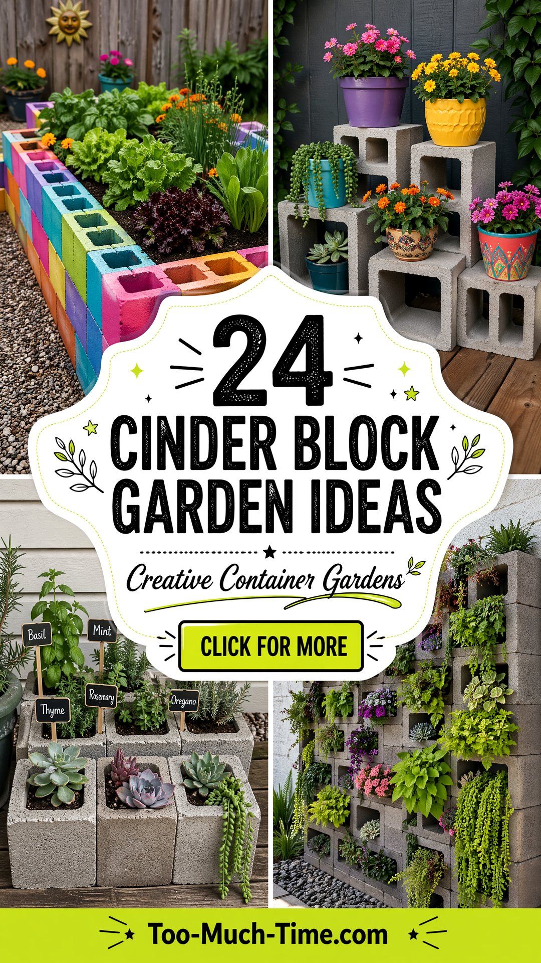 24 Cinder Block Garden Ideas Creative Containers Now - 24 Cinder Block Garden Ideas: Creative Containers Now
