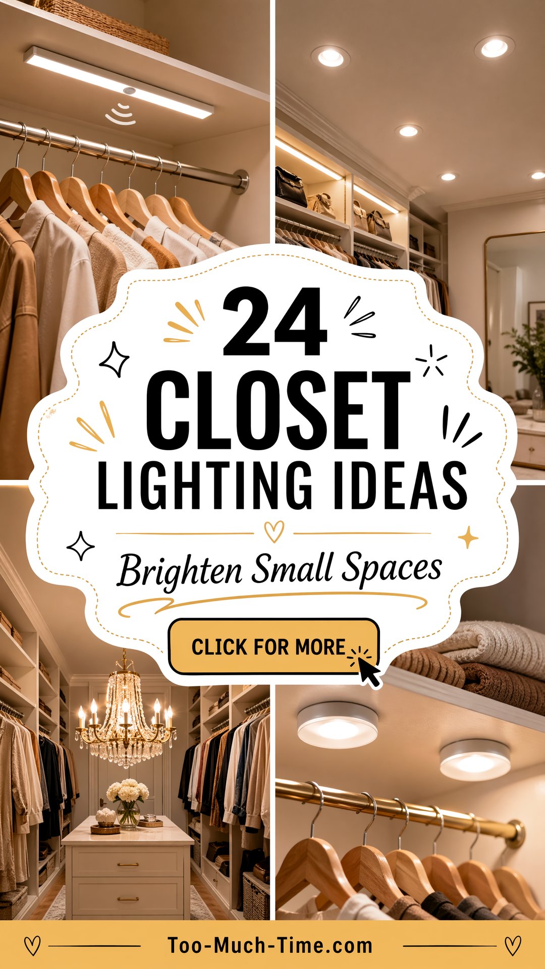 24 Closet Lighting Ideas Brighten Small Spaces Today - 24 Closet Lighting Ideas: Brighten Small Spaces Today