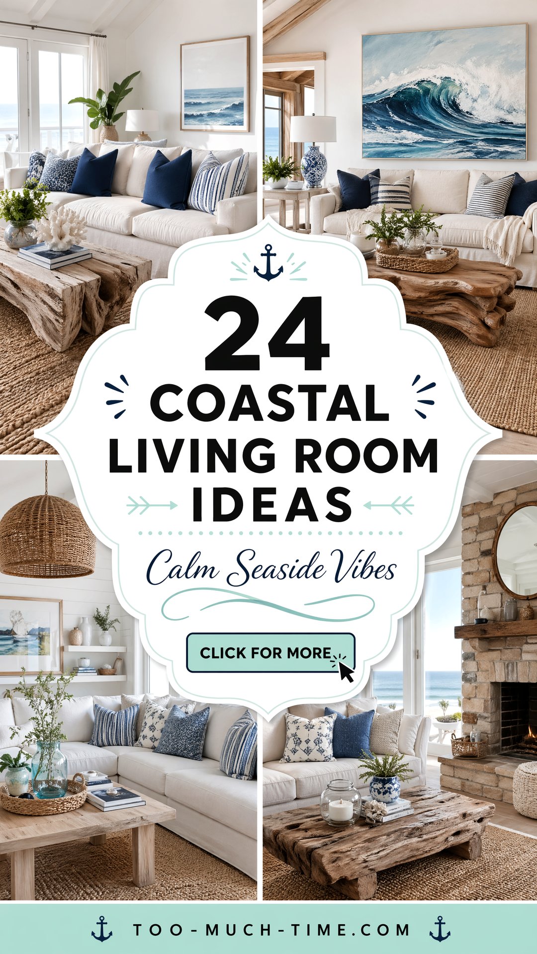 24 Coastal Living Room Ideas Calm Seaside Vibes Tips - 24 Coastal Living Room Ideas: Calm Seaside Vibes Tips