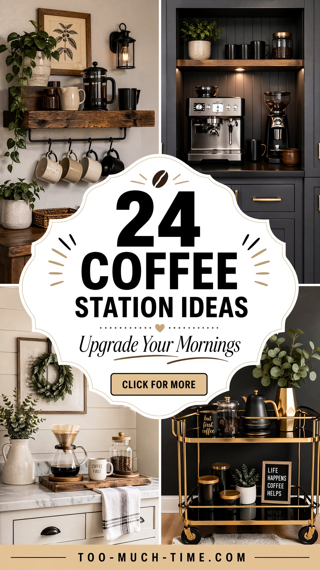 24 Coffee Station Ideas to Upgrade Your Morning Routine - 24 Coffee Station Ideas to Upgrade Your Morning Routine
