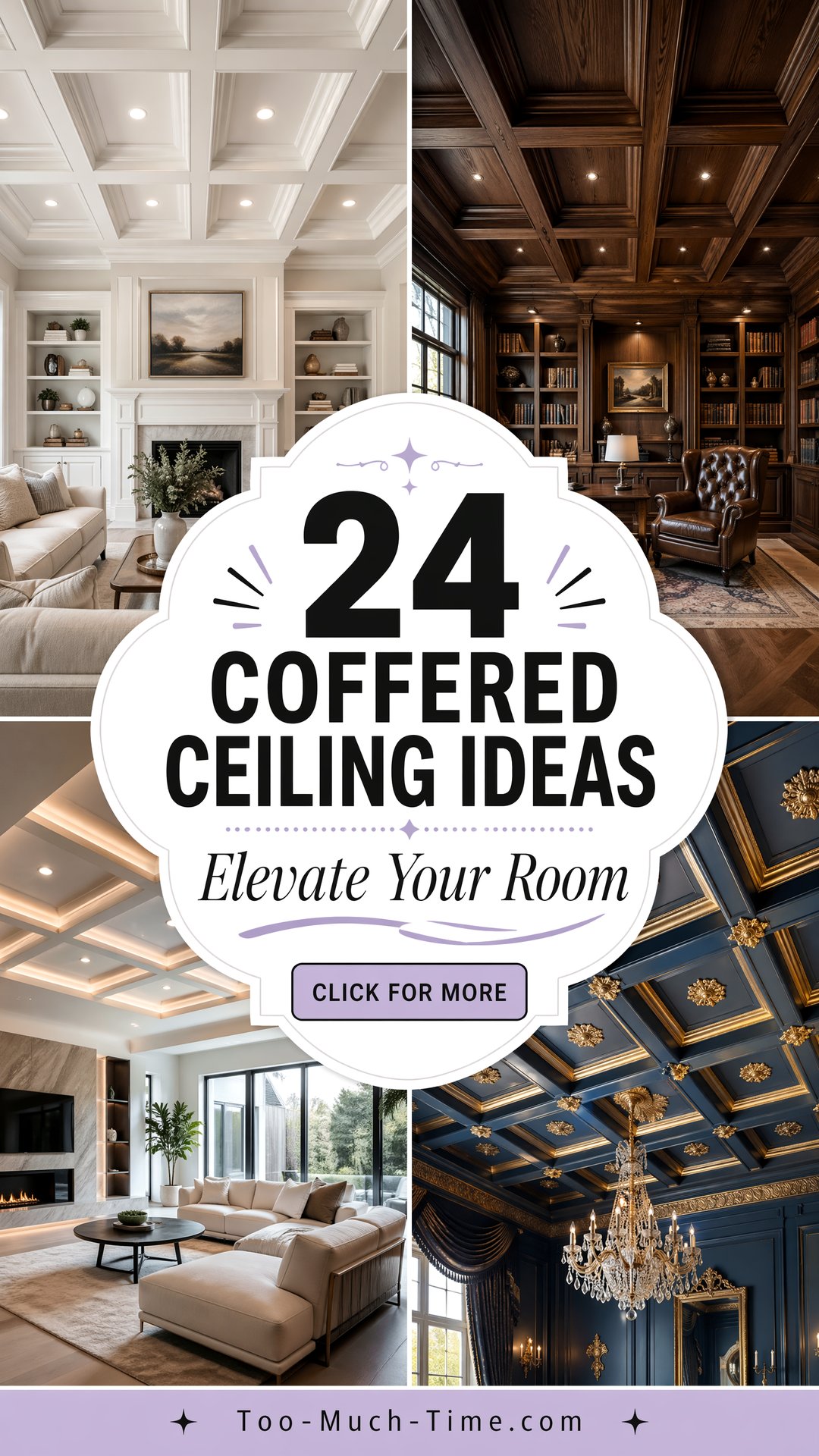 24 Coffered Ceiling Ideas to Elevate Living Room Design - 24 Coffered Ceiling Ideas to Elevate Living Room Design