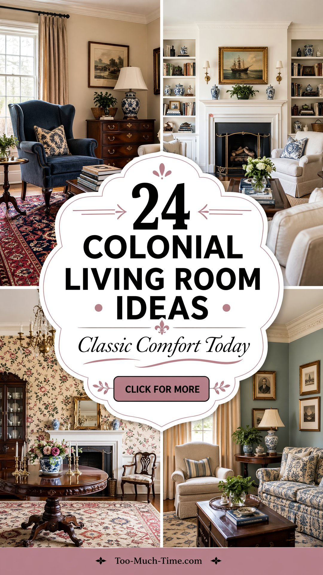 24 Colonial Living Room Ideas for Classic Comfort Today - 24 Colonial Living Room Ideas for Classic Comfort Today