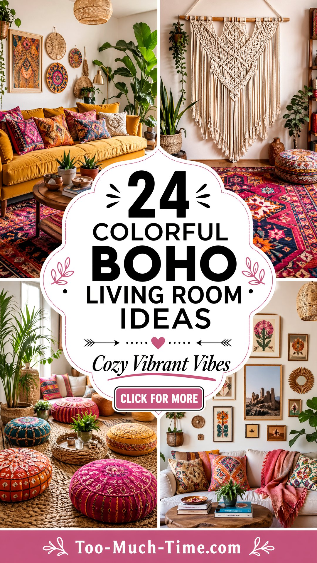 24 Colorful Boho Living Room Ideas for Cozy Vibes Now - 24 Colorful Boho Living Room Ideas for Cozy Vibes Now
