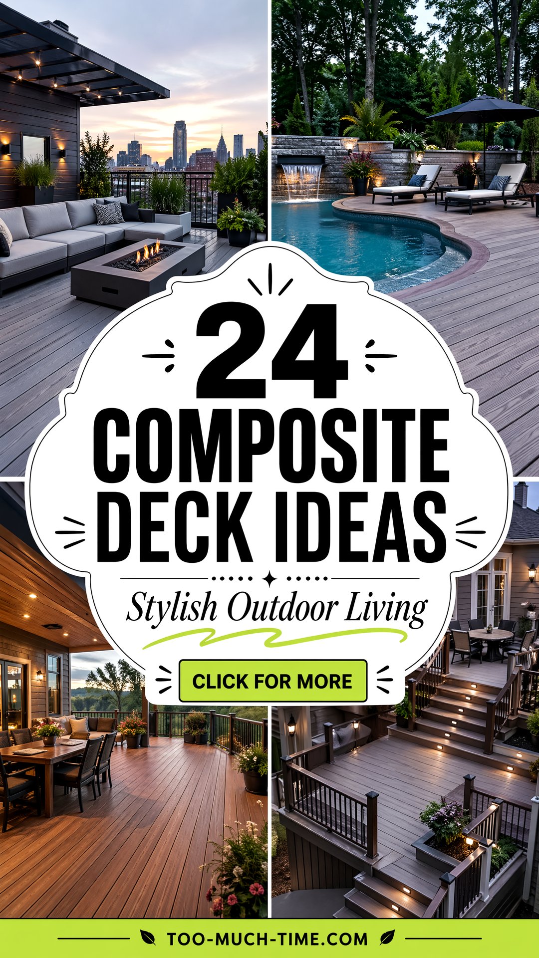 24 Composite Deck Ideas for Stylish Outdoor Spaces - 24 Composite Deck Ideas for Stylish Outdoor Spaces