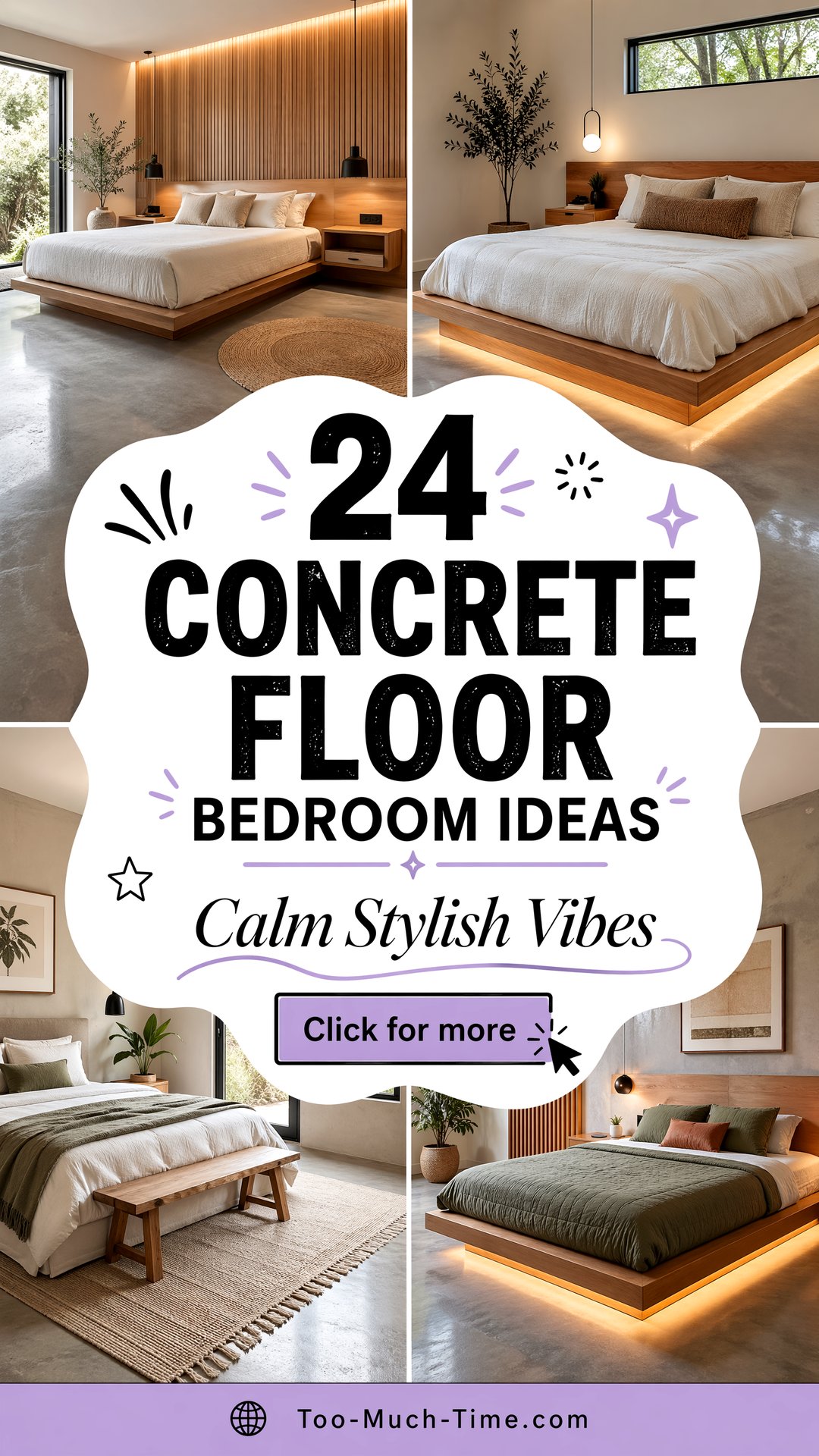 24 Concrete Floor Bedroom Ideas for Calm Stylish Vibes - 24 Concrete Floor Bedroom Ideas for Calm, Stylish Vibes