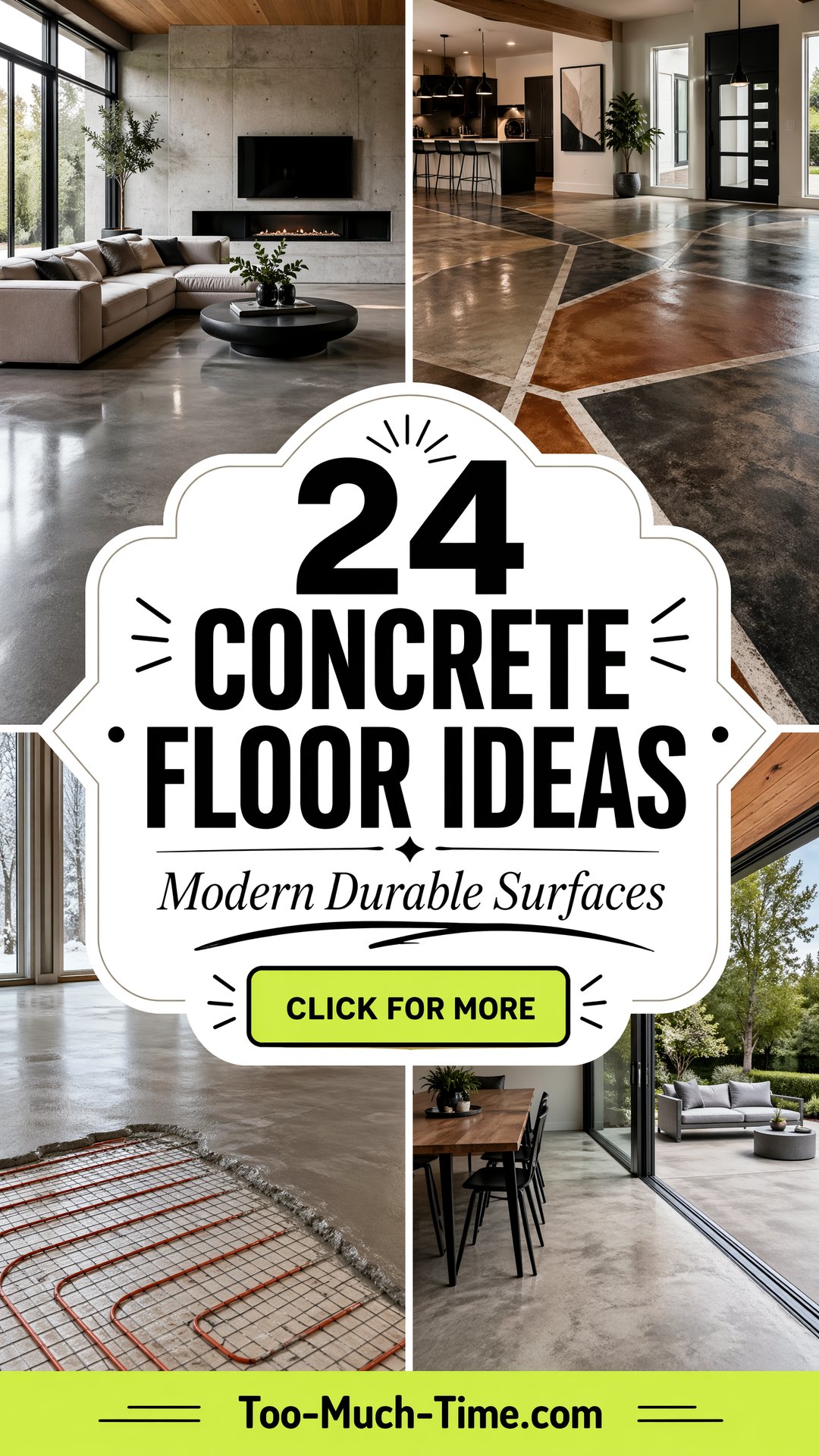 24 Concrete Floor Ideas for Modern Durable Surfaces - 24 Concrete Floor Ideas for Modern, Durable Surfaces