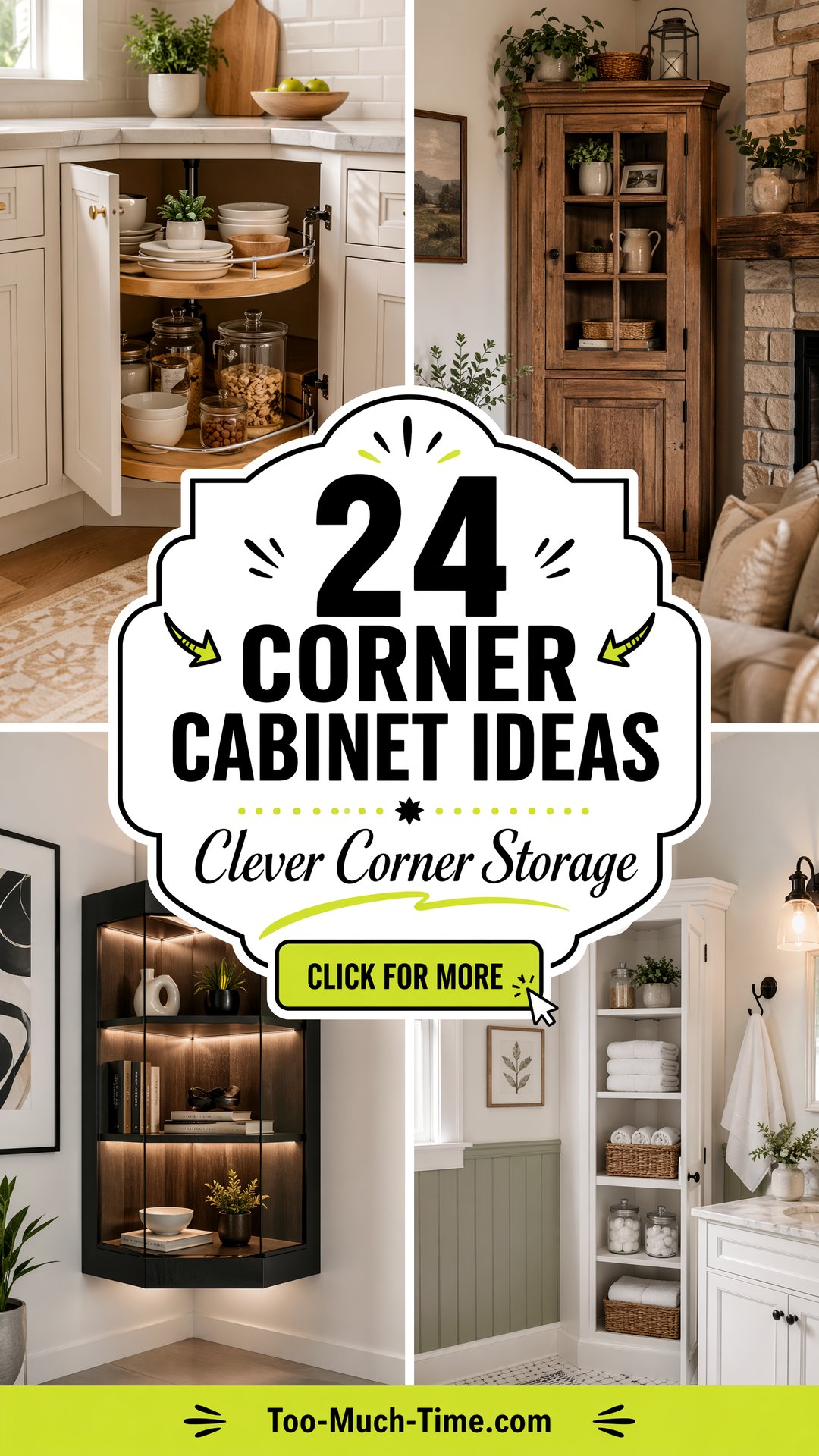 24 Corner Cabinet Ideas for Display and Storage Ideas - 24 Corner Cabinet Ideas for Display and Storage Ideas