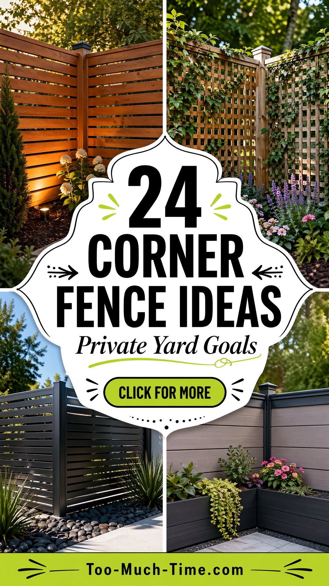 24 Corner Fence Ideas Practical Privacy for Yards - 24 Corner Fence Ideas: Practical Privacy for Yards