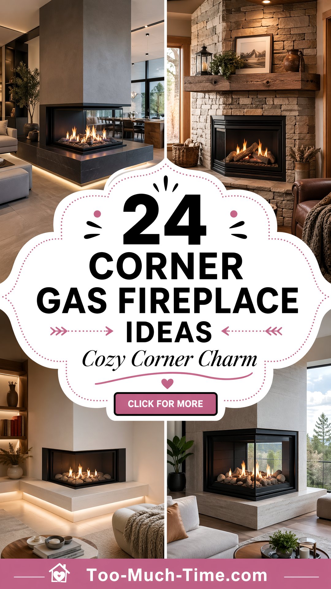 24 Corner Gas Fireplace Ideas Stylish Warmth and Charm - 24 Corner Gas Fireplace Ideas: Stylish Warmth and Charm
