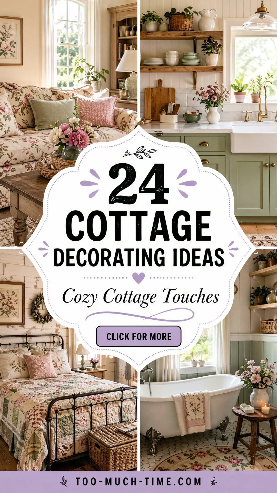24 Cottage Decorating Ideas Cozy Cottage Touches. - 24 Cottage Decorating Ideas: Cozy Cottage Touches.