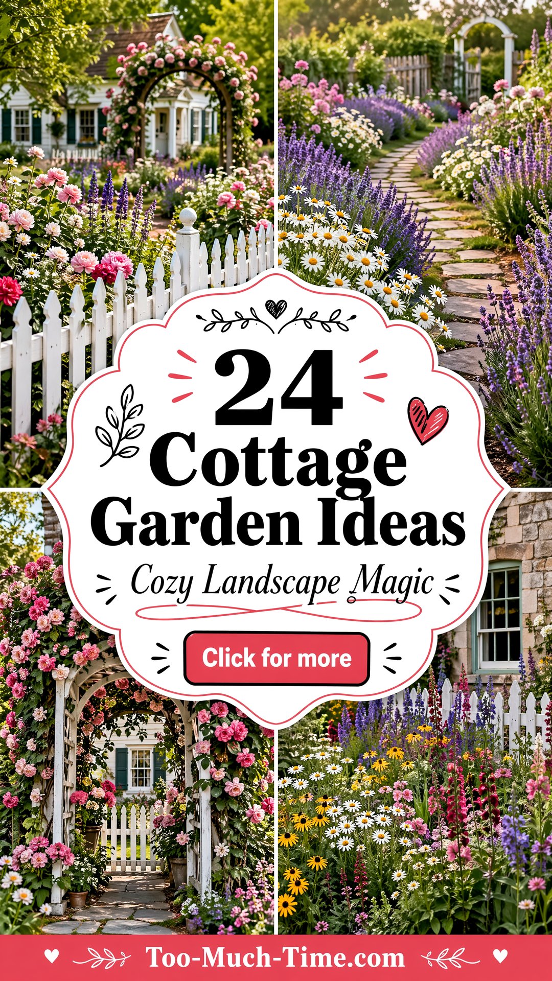 24 Cottage Garden Ideas for a Cozy Cottage Landscape - 24 Cottage Garden Ideas for a Cozy Cottage Landscape
