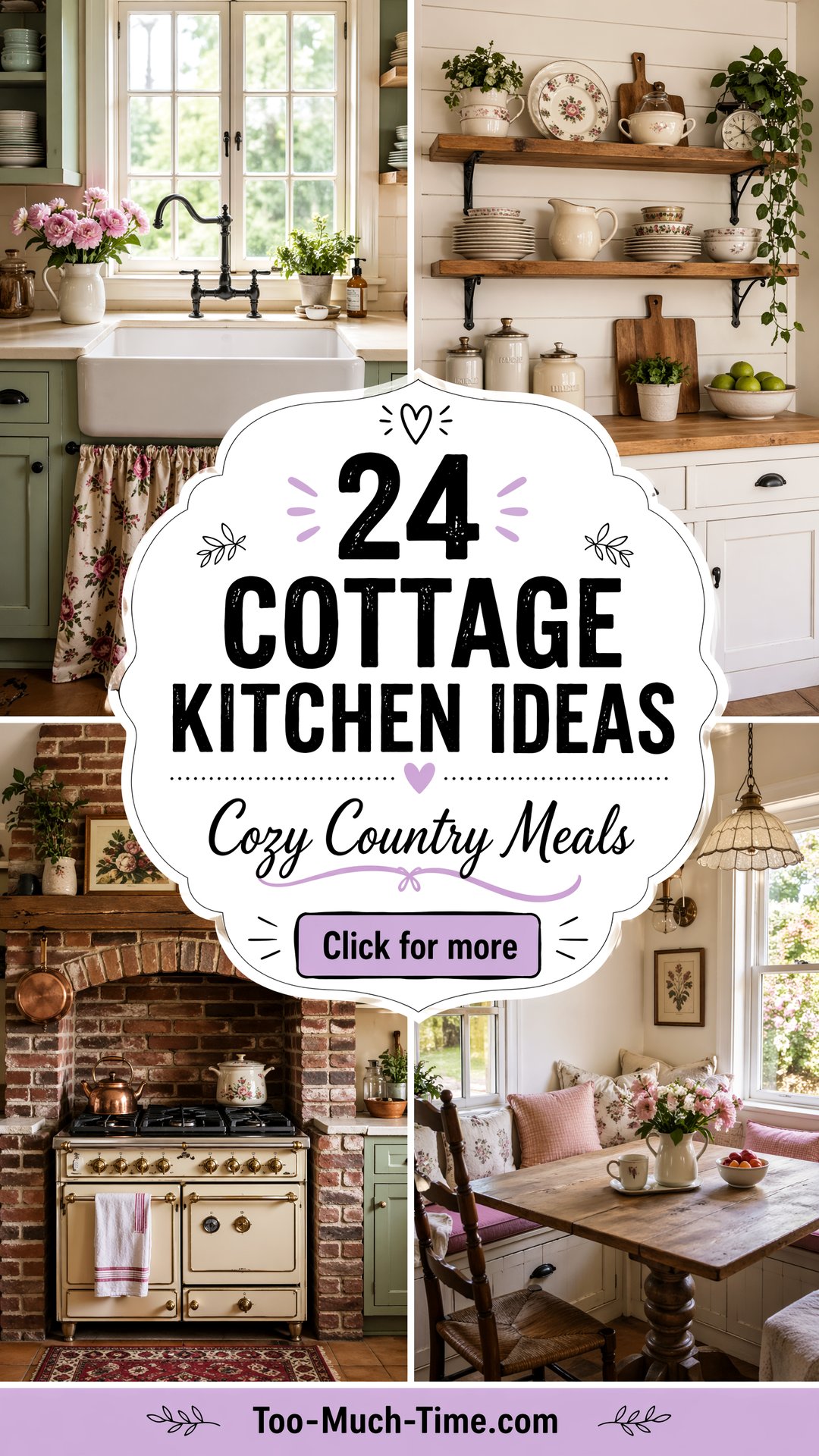 24 Cottage Kitchen Ideas for Cozy Country Meals At Home - 24 Cottage Kitchen Ideas for Cozy, Country Meals At Home