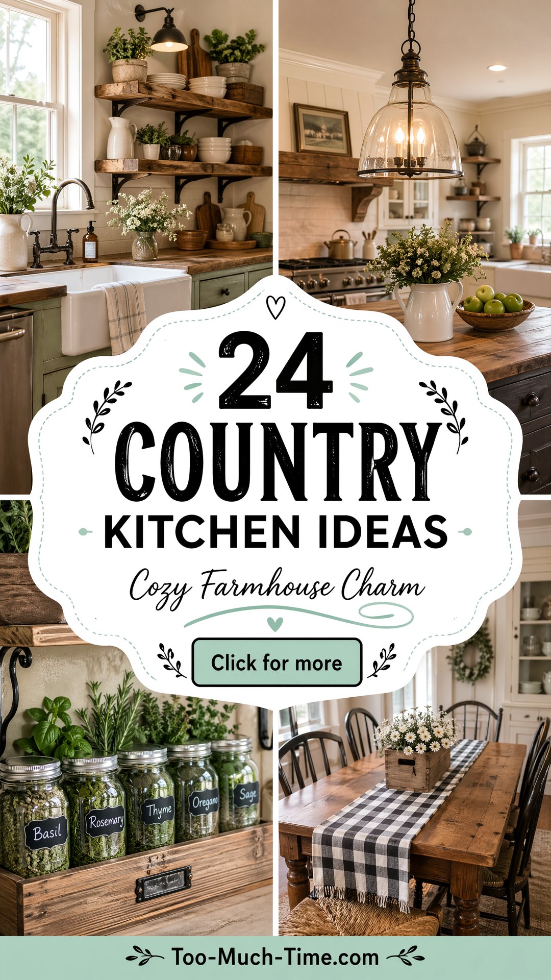 24 Country Kitchen Ideas for Cozy Farmhouse Vibe At Home Today - 24 Country Kitchen Ideas for Cozy Farmhouse Vibe At Home Today