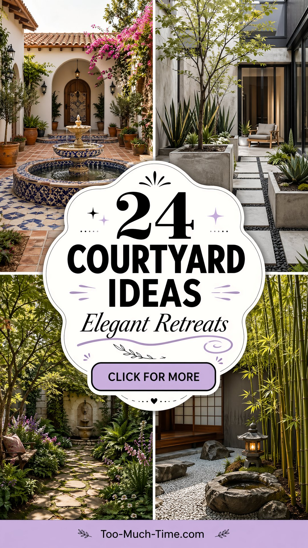 24 Courtyard Ideas Elegant Outdoor Retreat for Home - 24 Courtyard Ideas Elegant Outdoor Retreat for Home
