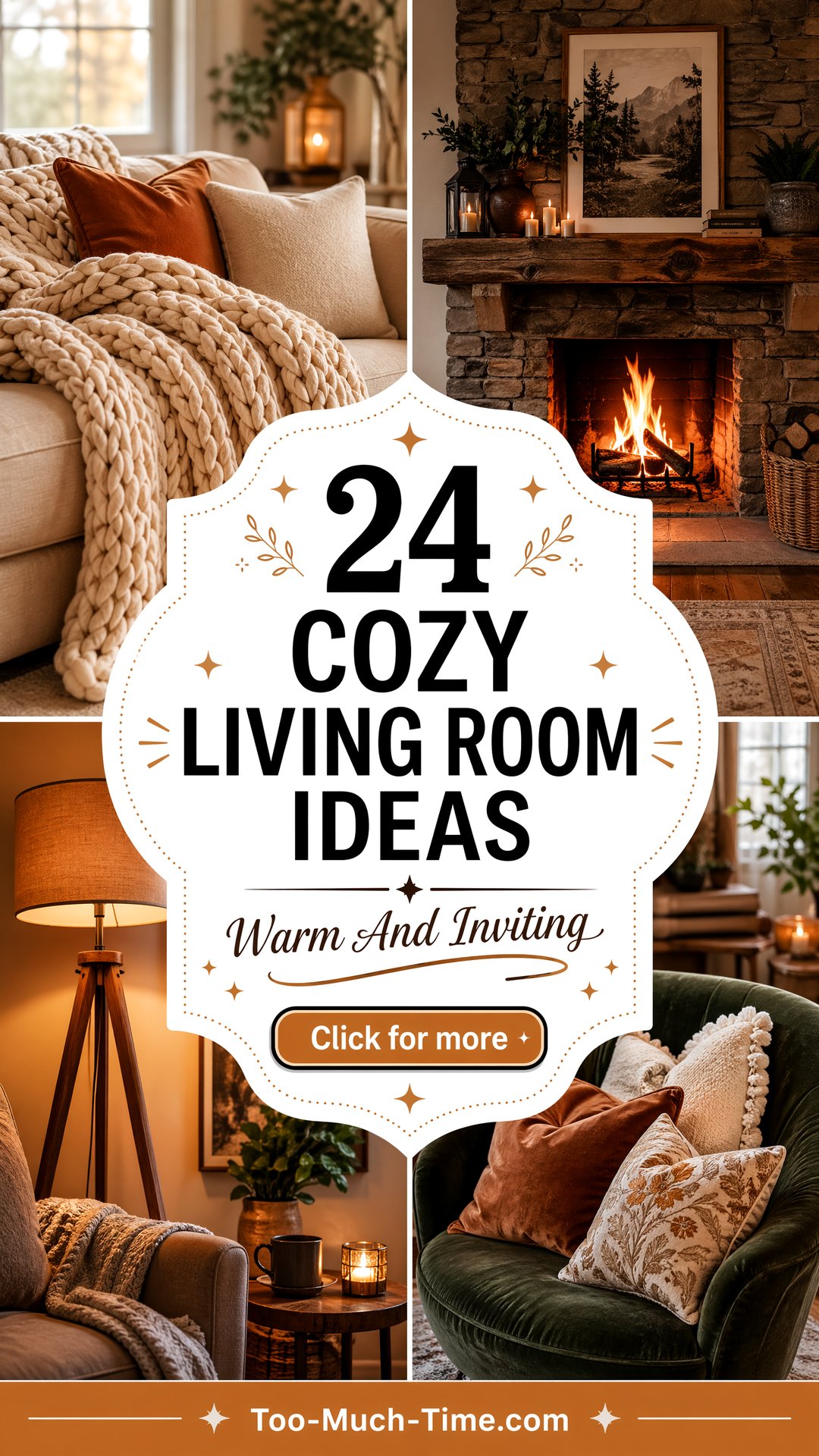 24 Cozy Living Room Ideas to Feel Warm and Inviting - 24 Cozy Living Room Ideas to Feel Warm and Inviting