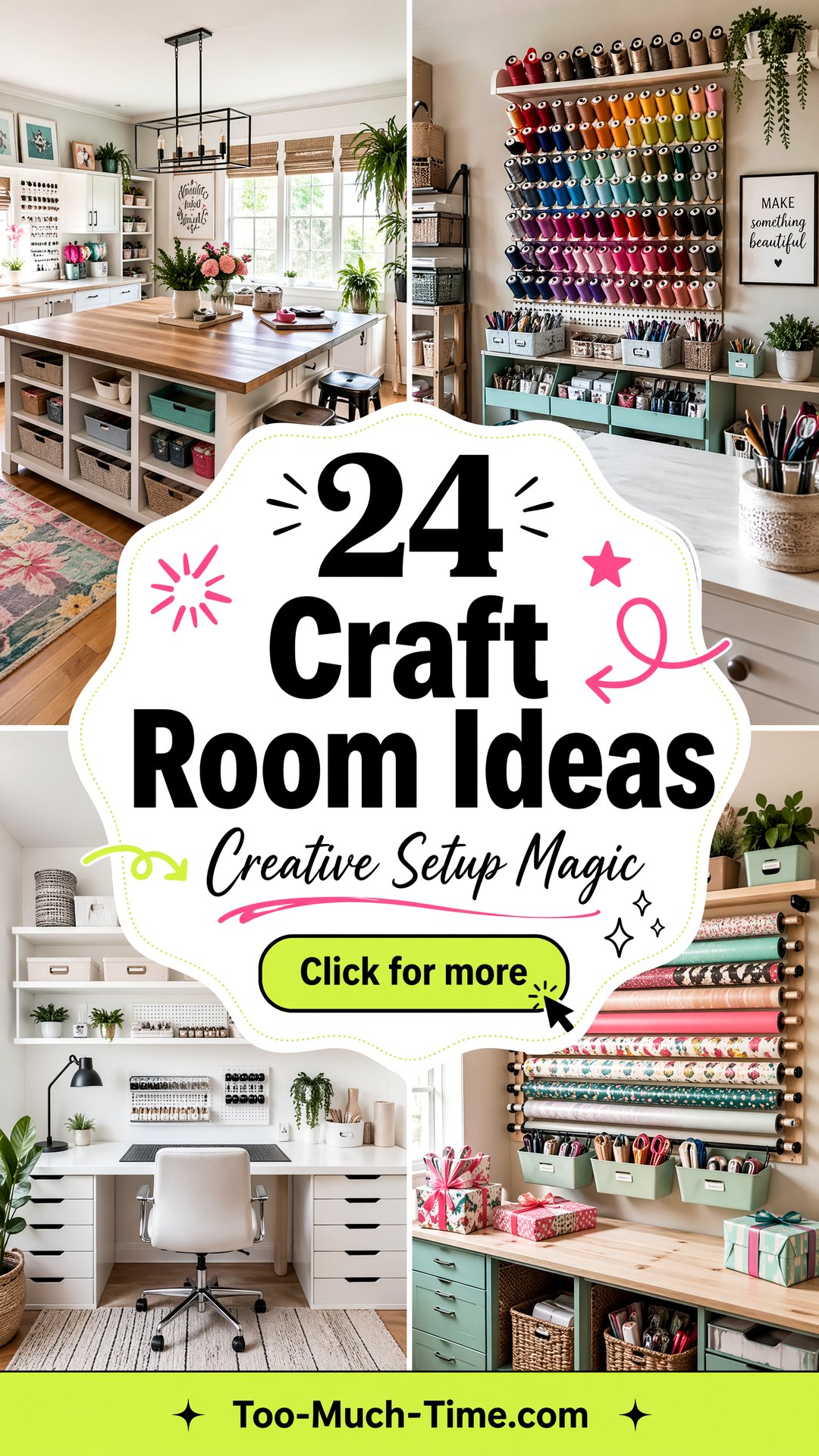 24 Craft Room Ideas Creative Setup and Organizing - 24 Craft Room Ideas Creative Setup and Organizing