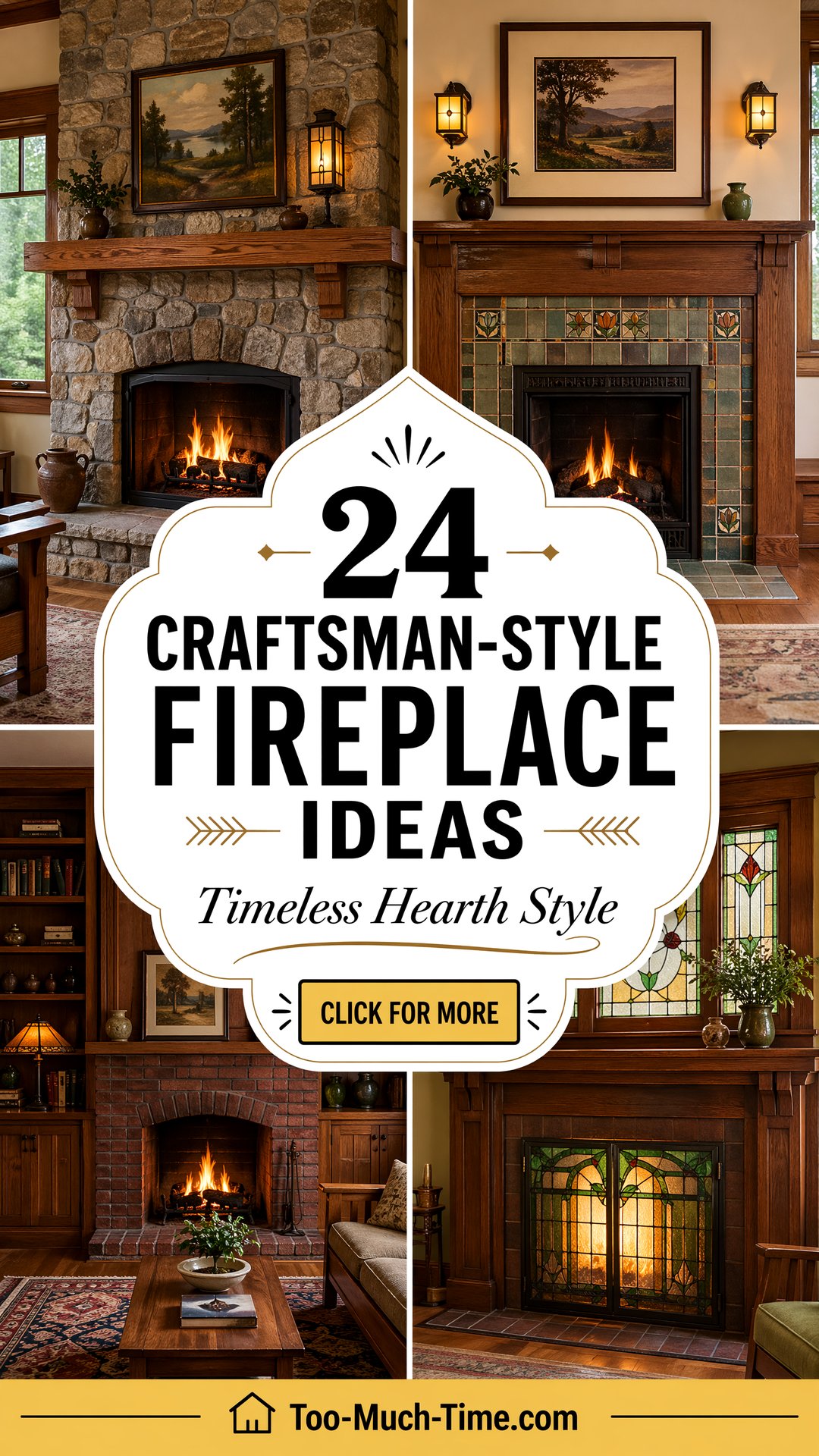 24 Craftsman-style Fireplace Ideas Hearth Update - 24 Craftsman-style Fireplace Ideas Hearth Update